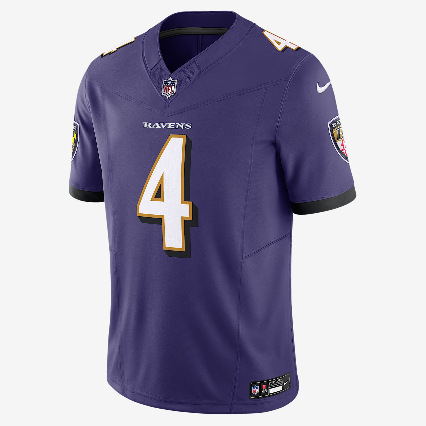 Zay Flowers Baltimore Ravens Men's Nike Dri-FIT NFL Limited Jersey