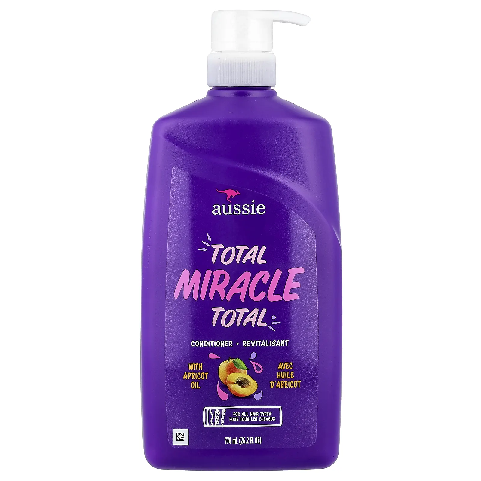 Aussie, Total Miracle, кондиционер, для всех типов волос, 778 мл (26,2 жидк. Унции)