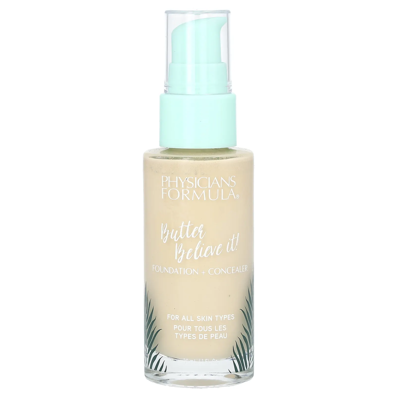 Physicians Formula, Butter Believe It!, тональный крем и консилер, 1711755 Fair, 30 мл (1 жидк. унция)