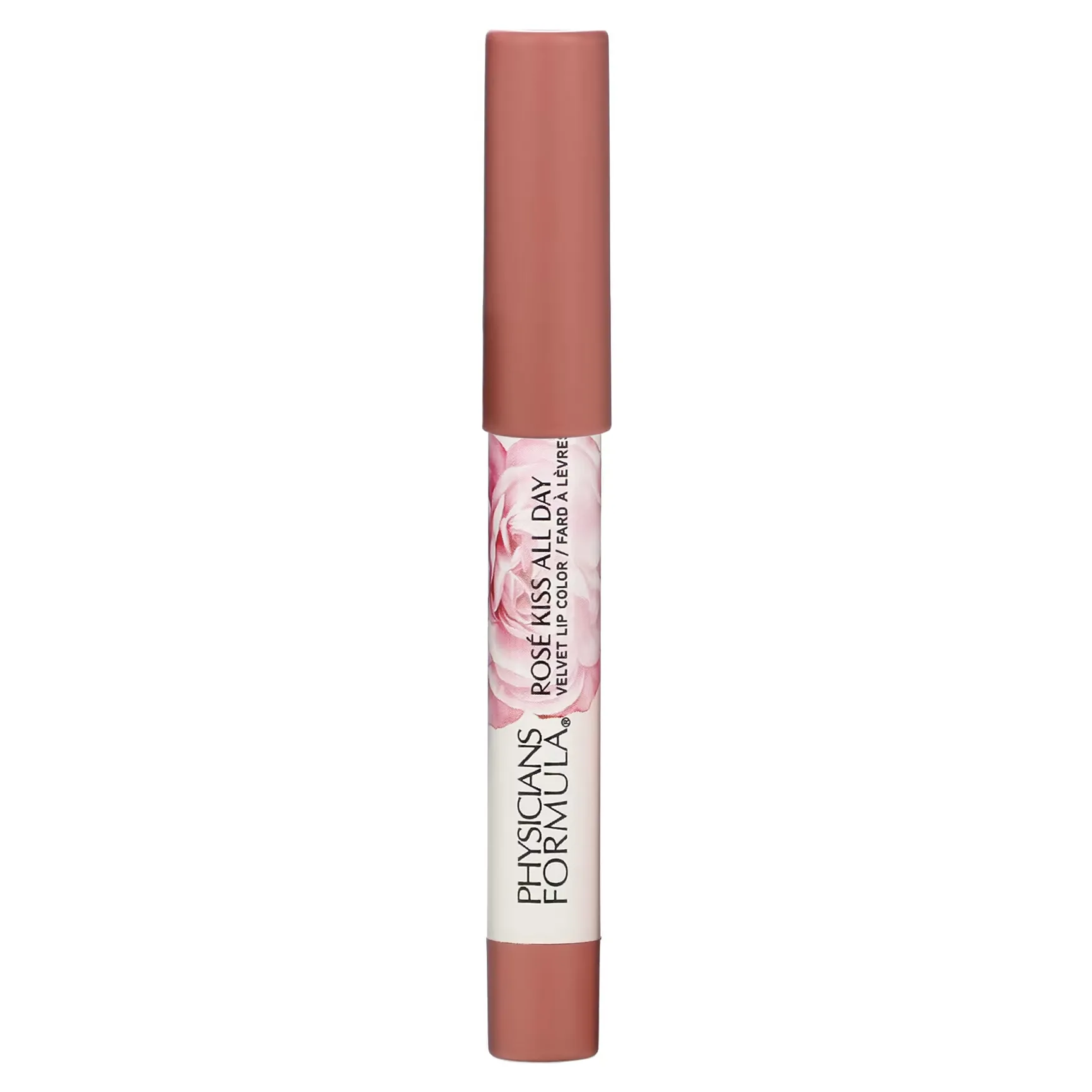 Physicians Formula, Rosé Kiss All Day, глянцевая губная помада, 1711508 Pilow Tal, 4,3 г (0,15 унции)