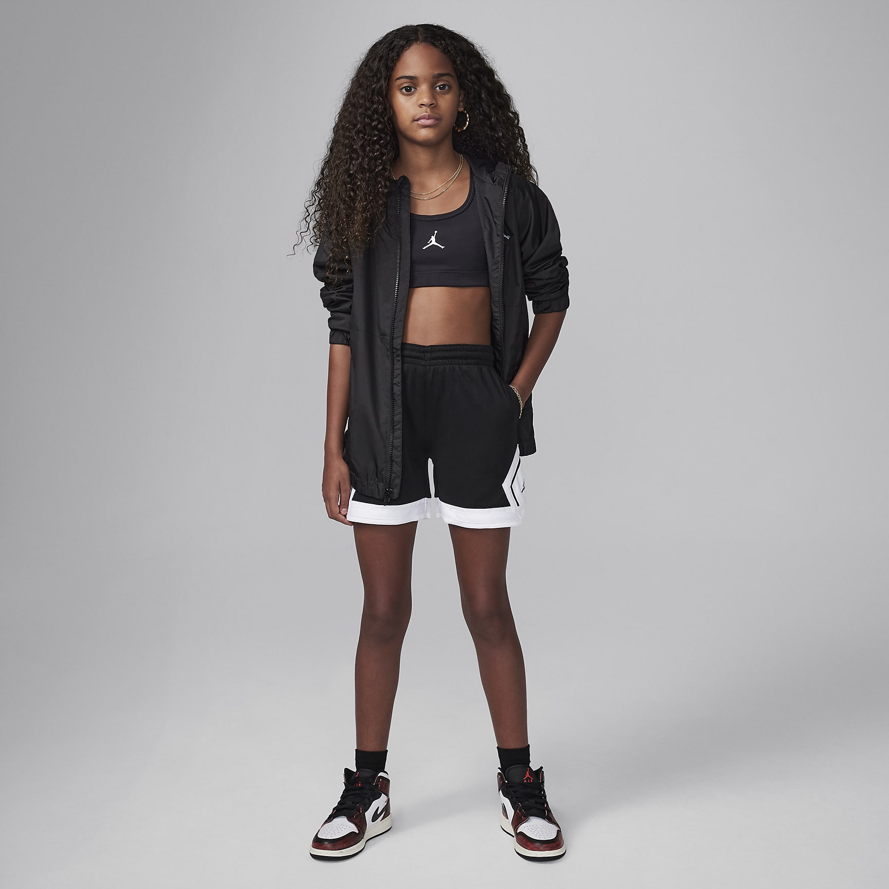 Jordan Dri-FIT Big Kids' Diamond Shorts