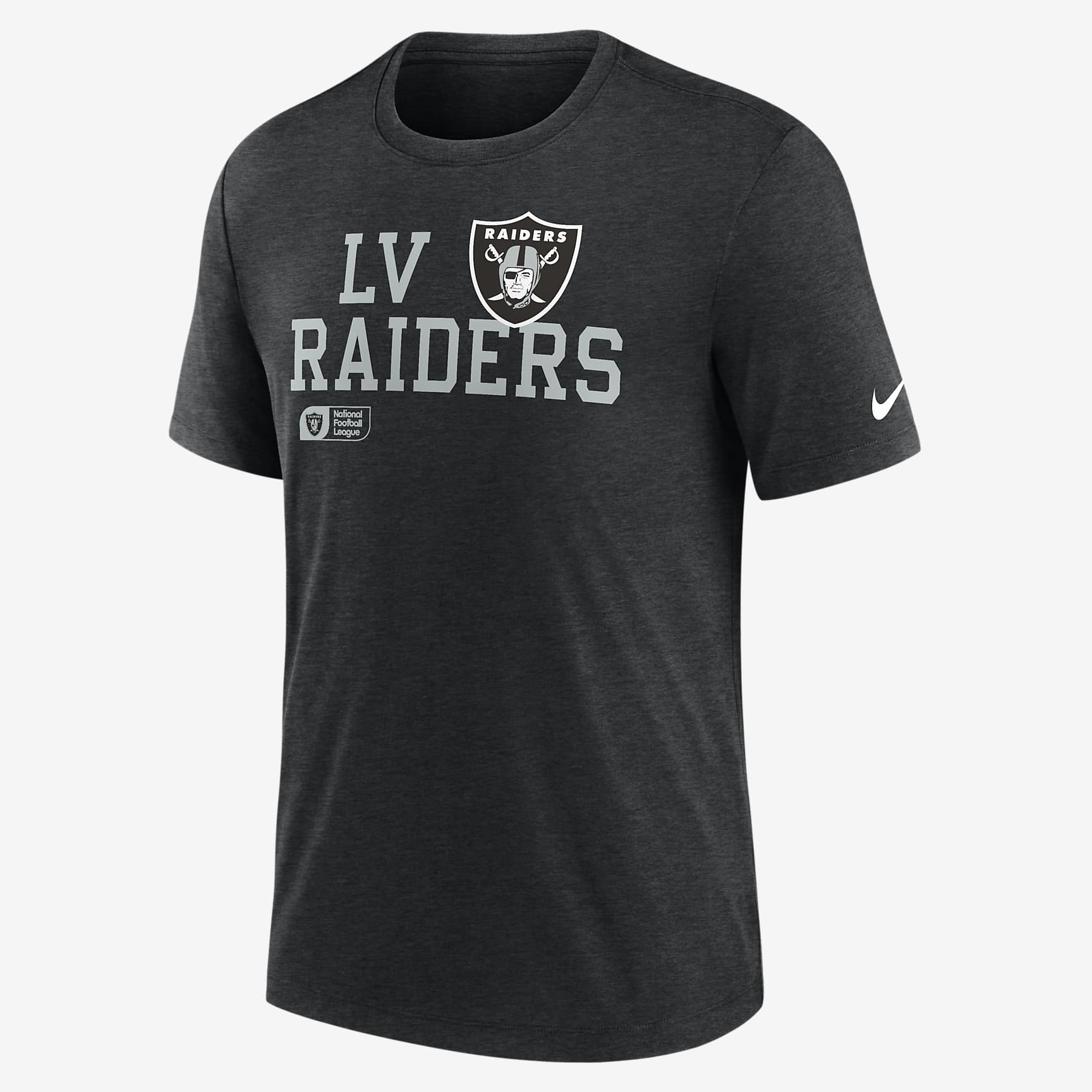 Las Vegas Raiders Overlap Lockup Men's Nike NFL T-Shirt