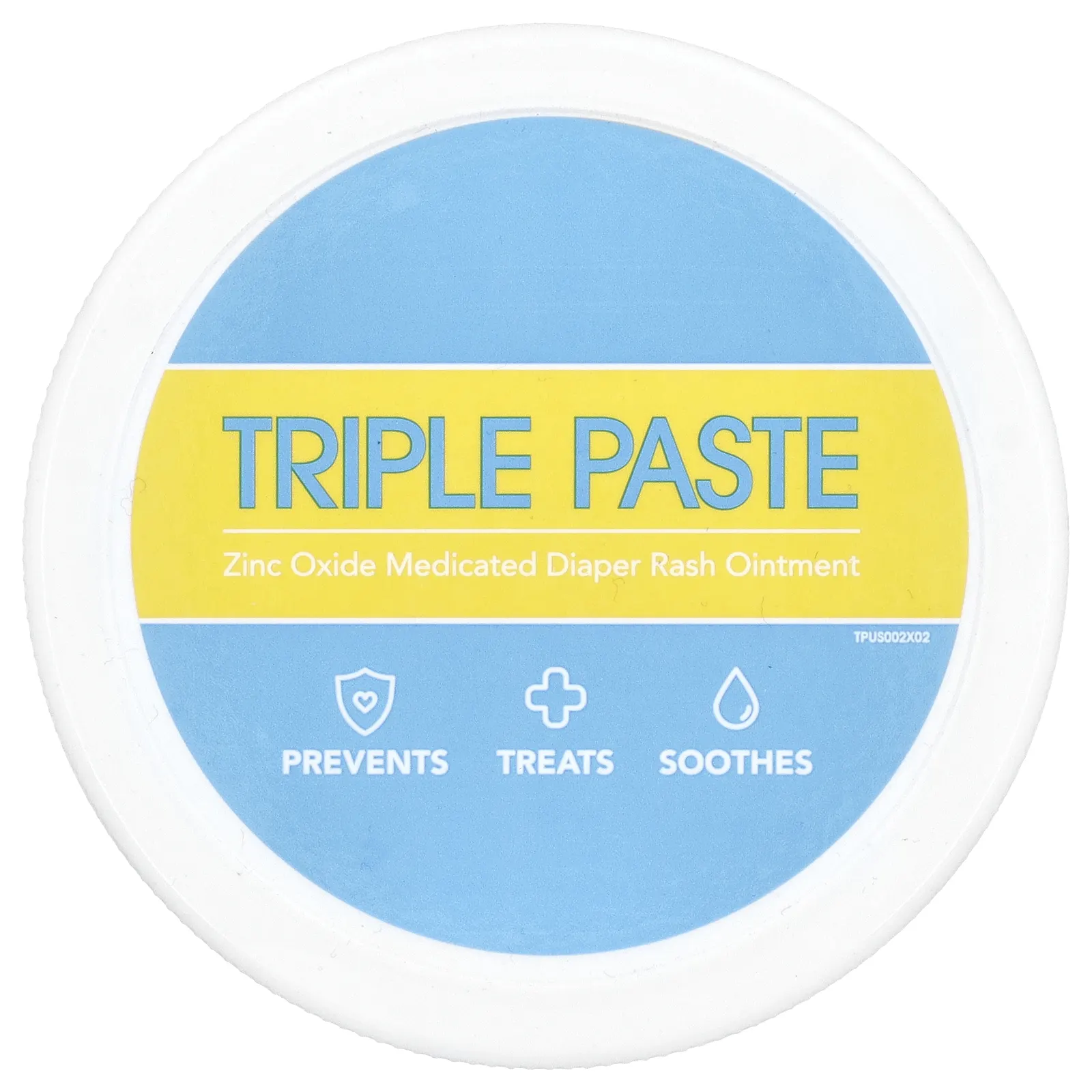 Triple Paste, Крем от подгузников с оксидом цинка, без отдушек, 227 г (8 унций)