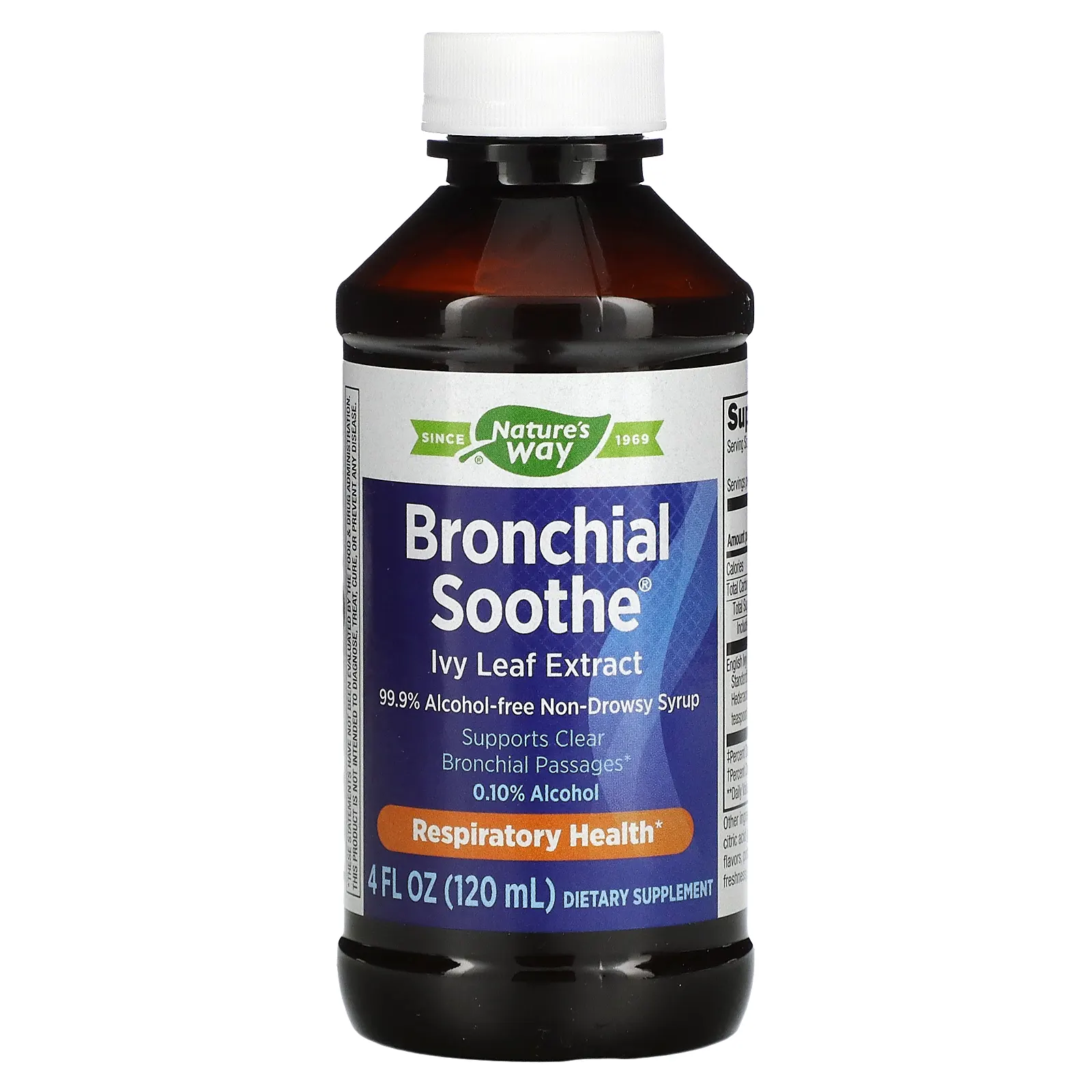 Nature's Way, Bronchial Soothe, экстракт листьев плюща, 120 мл (4 жидк. Унции)