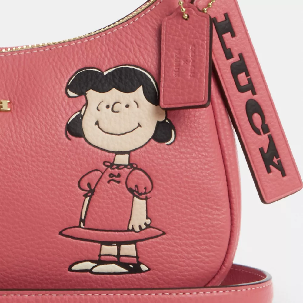 Сумка COACH Coach X Peanuts Teri Shoulder Bag With Lucy