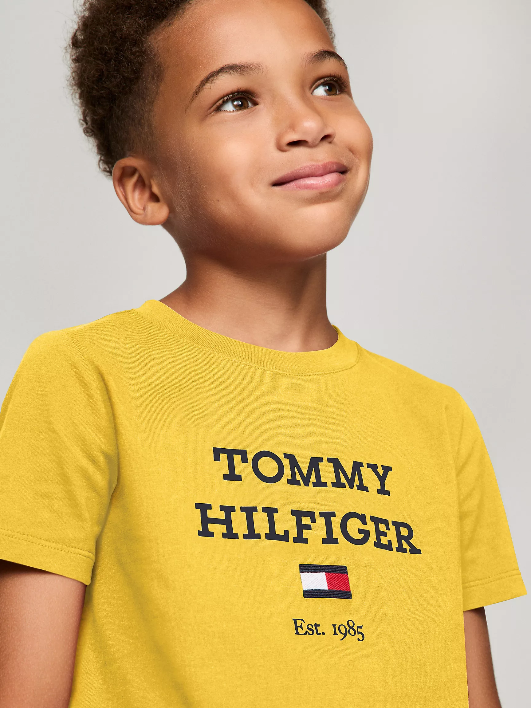 Футболка Tommy Hilfiger для мальчиков, Детская футболка с логотипом Hilfiger