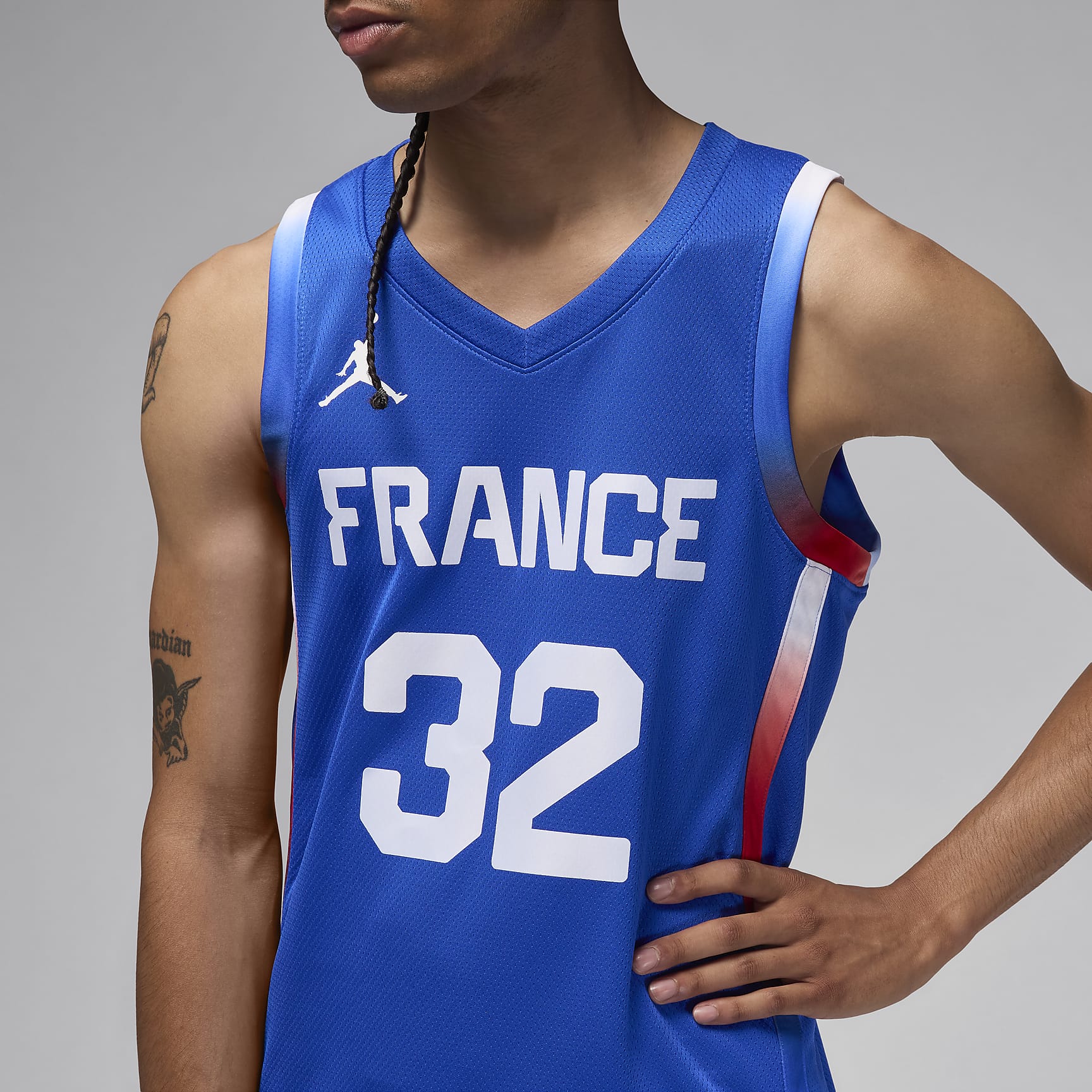 Victor Wembanyama France Limited Road Men's Jordan Basketball Replica Jersey