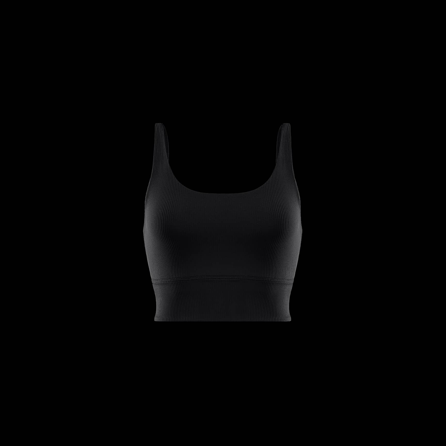 Nike Zenvy Rib Women's Light-Support Padded Longline Sports Bra