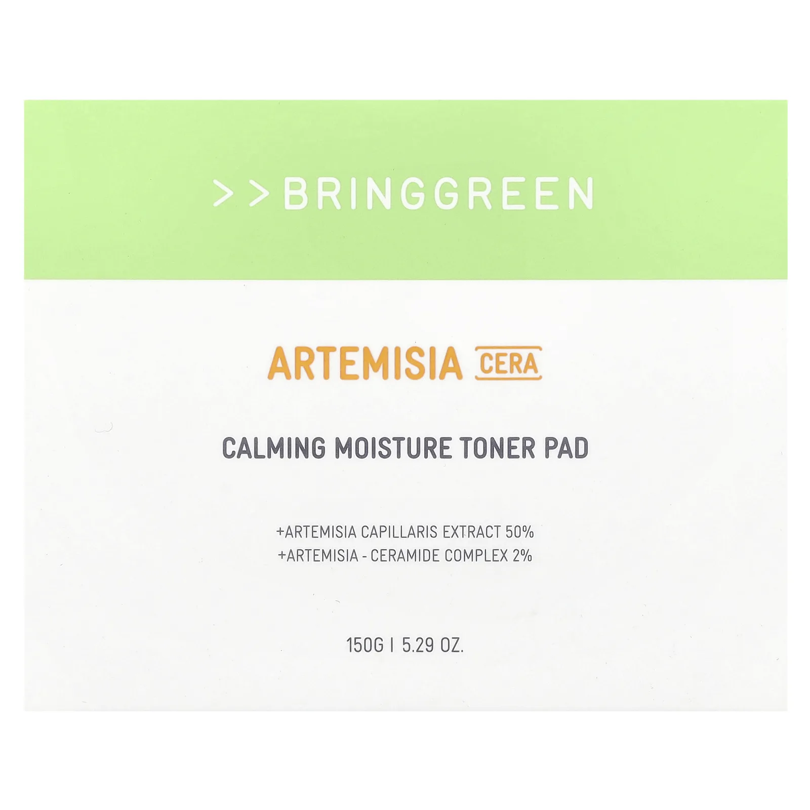 Bringgreen, Artemisia Cera, увлажняющая и успокаивающая губка, 150 г (5,29 унции)