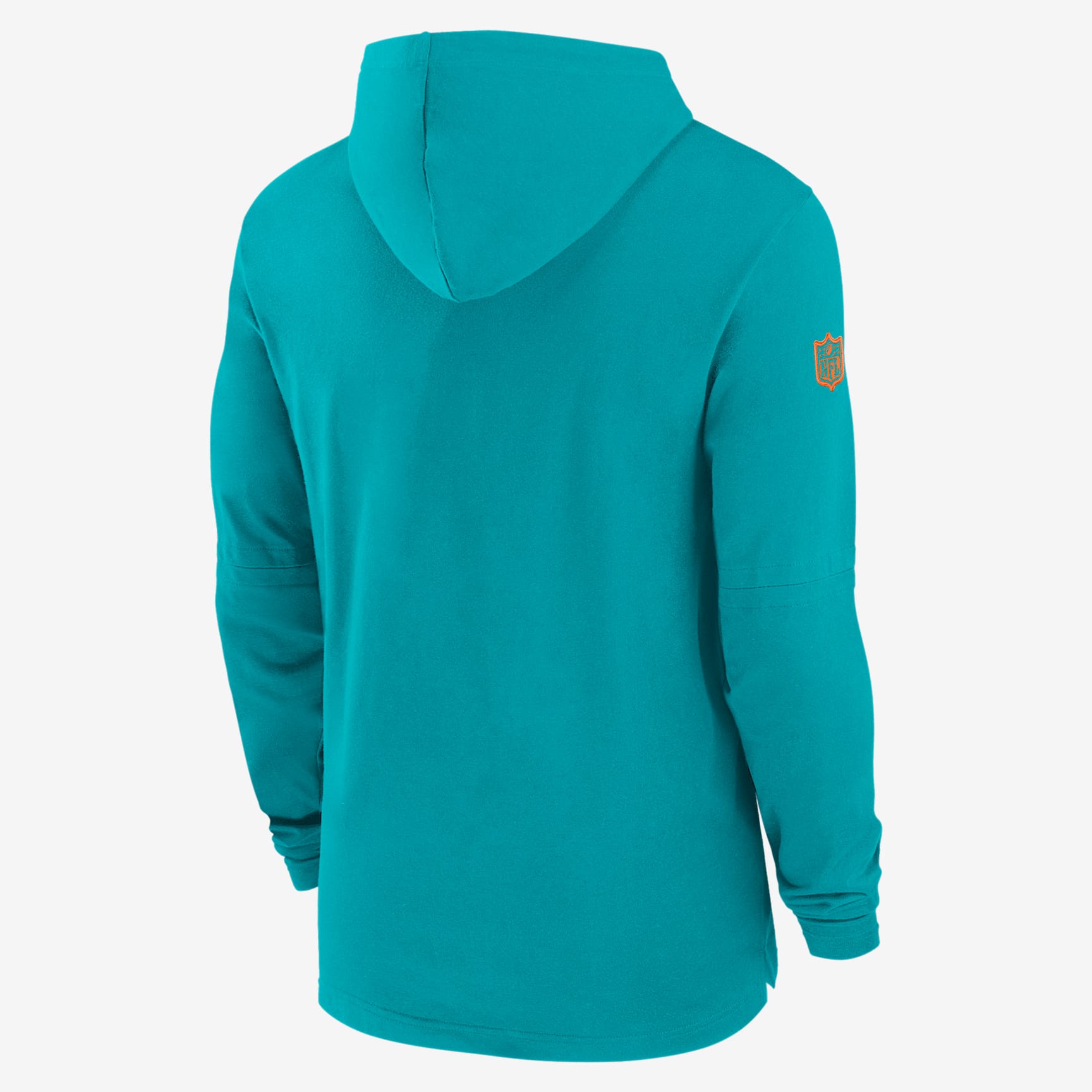 Miami Dolphins Sideline Men's Nike Dri-FIT NFL Long-Sleeve Hooded Top