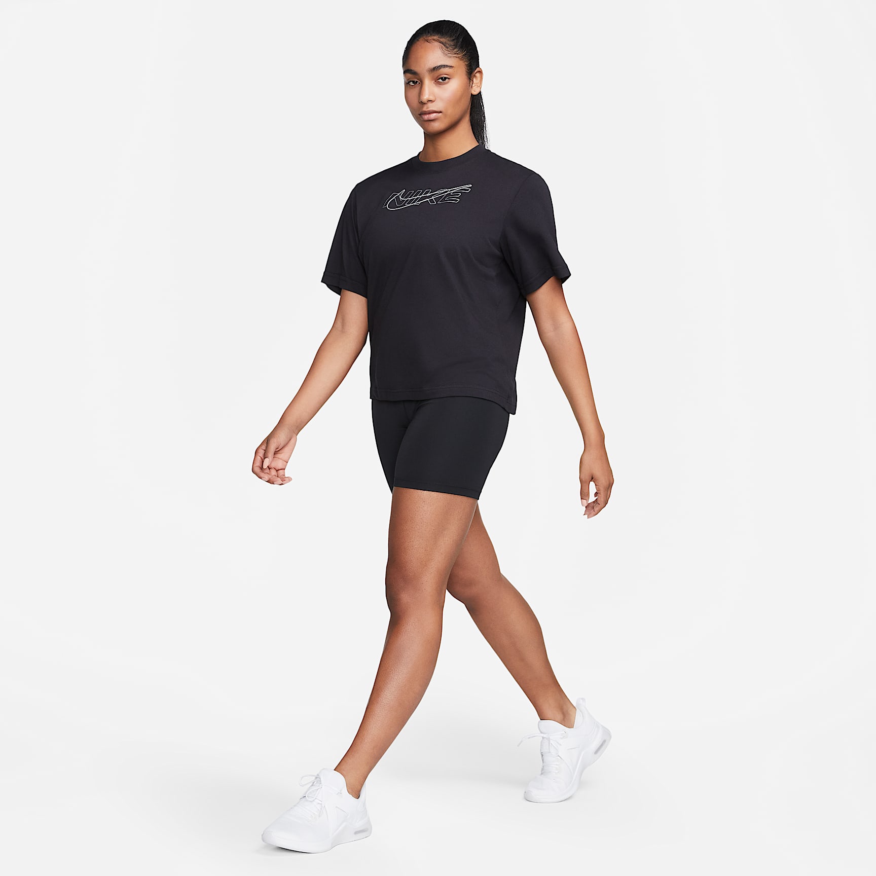 Nike Dri-FIT One Women's High-Waisted 7" Biker Shorts