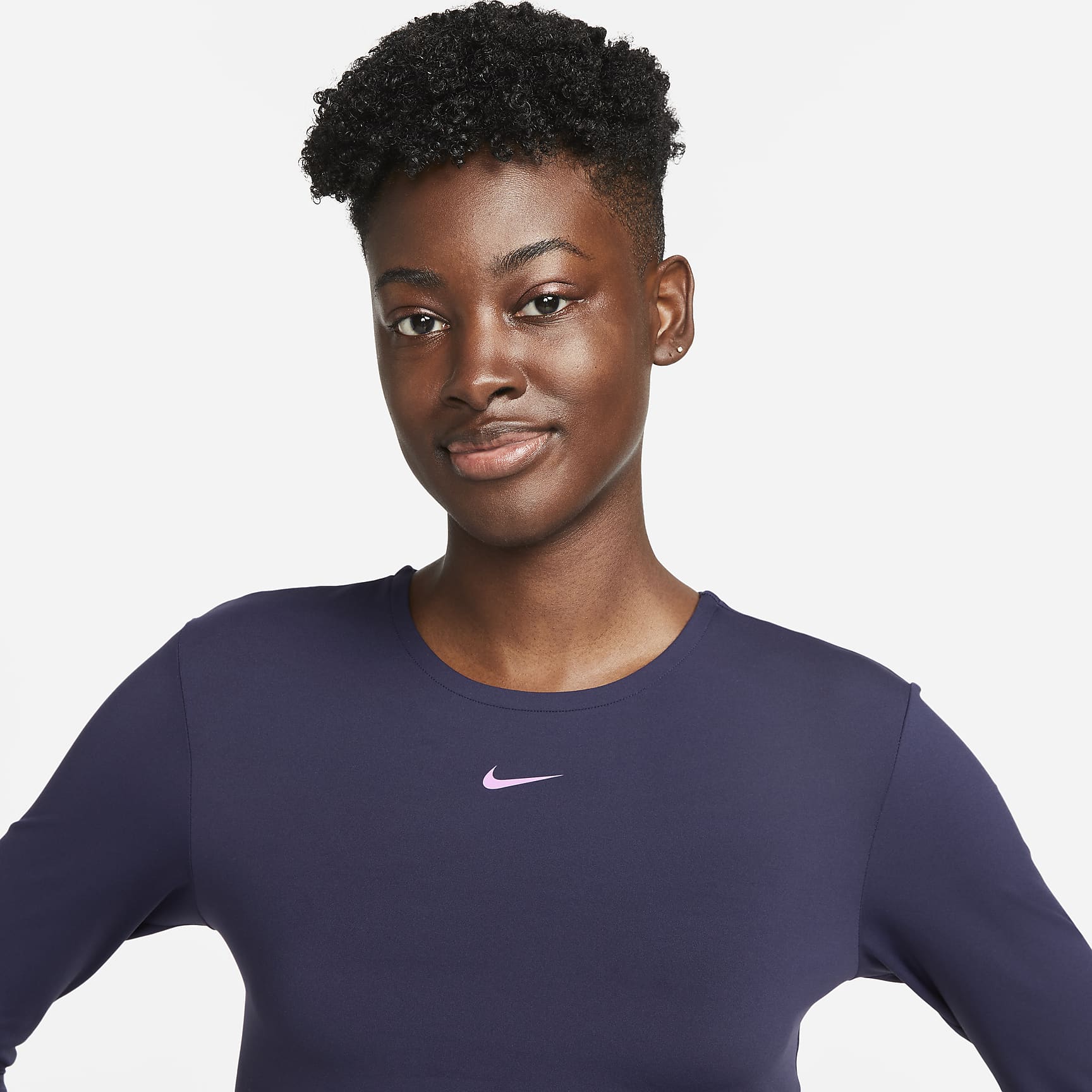 Nike Pro Dri-FIT Women's Cropped Long-Sleeve Top