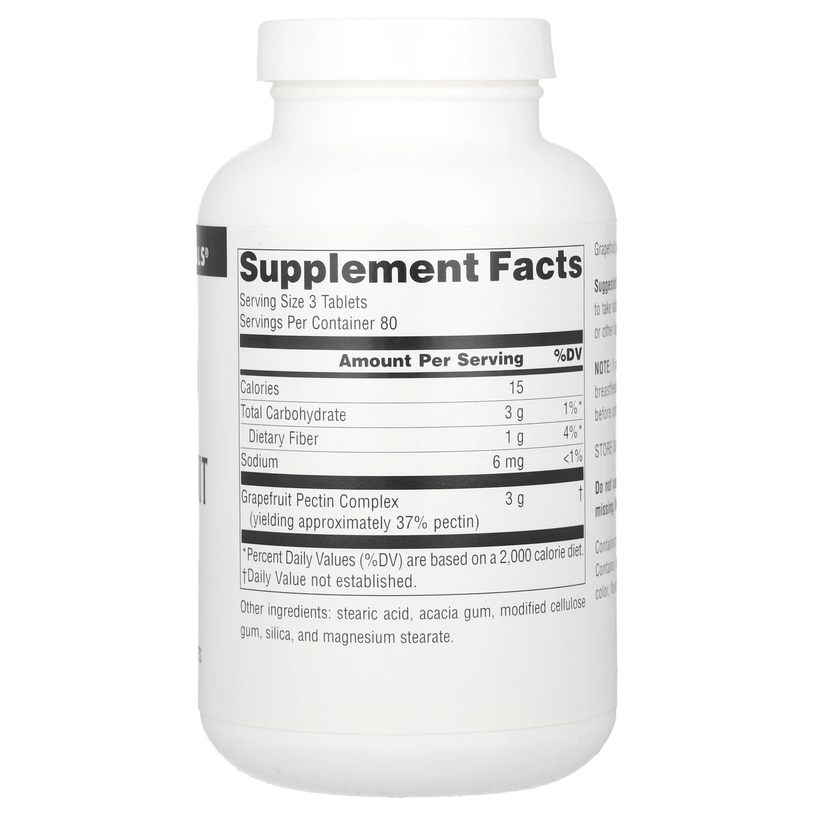 Source Naturals, грейпфрутовый пектин, 1000 мг, 240 таблеток (333 мг в 1 таблетке)