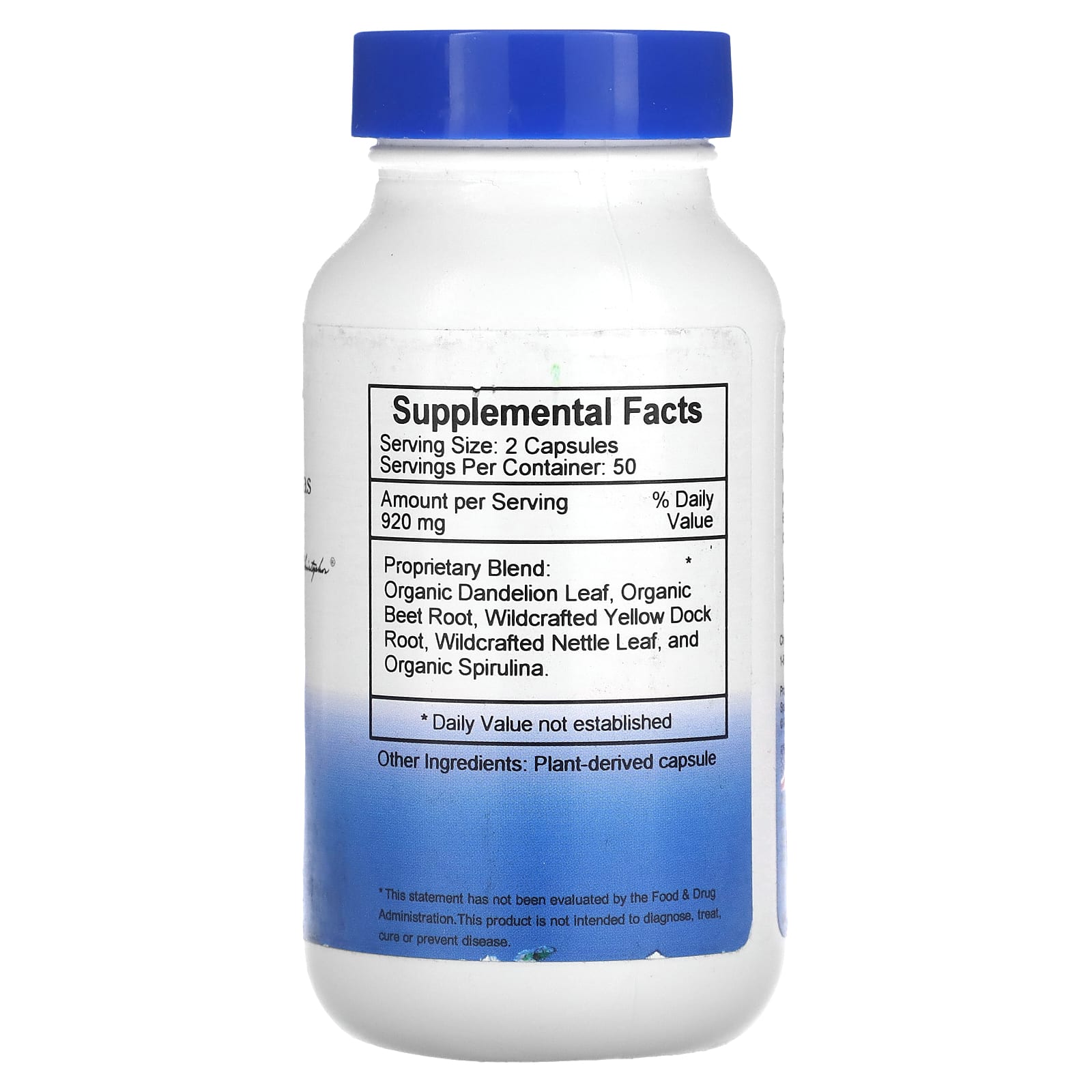 Christopher's Original Formulas, Формула с железом на травах, 460 мг, 100 вегетарианских капсул