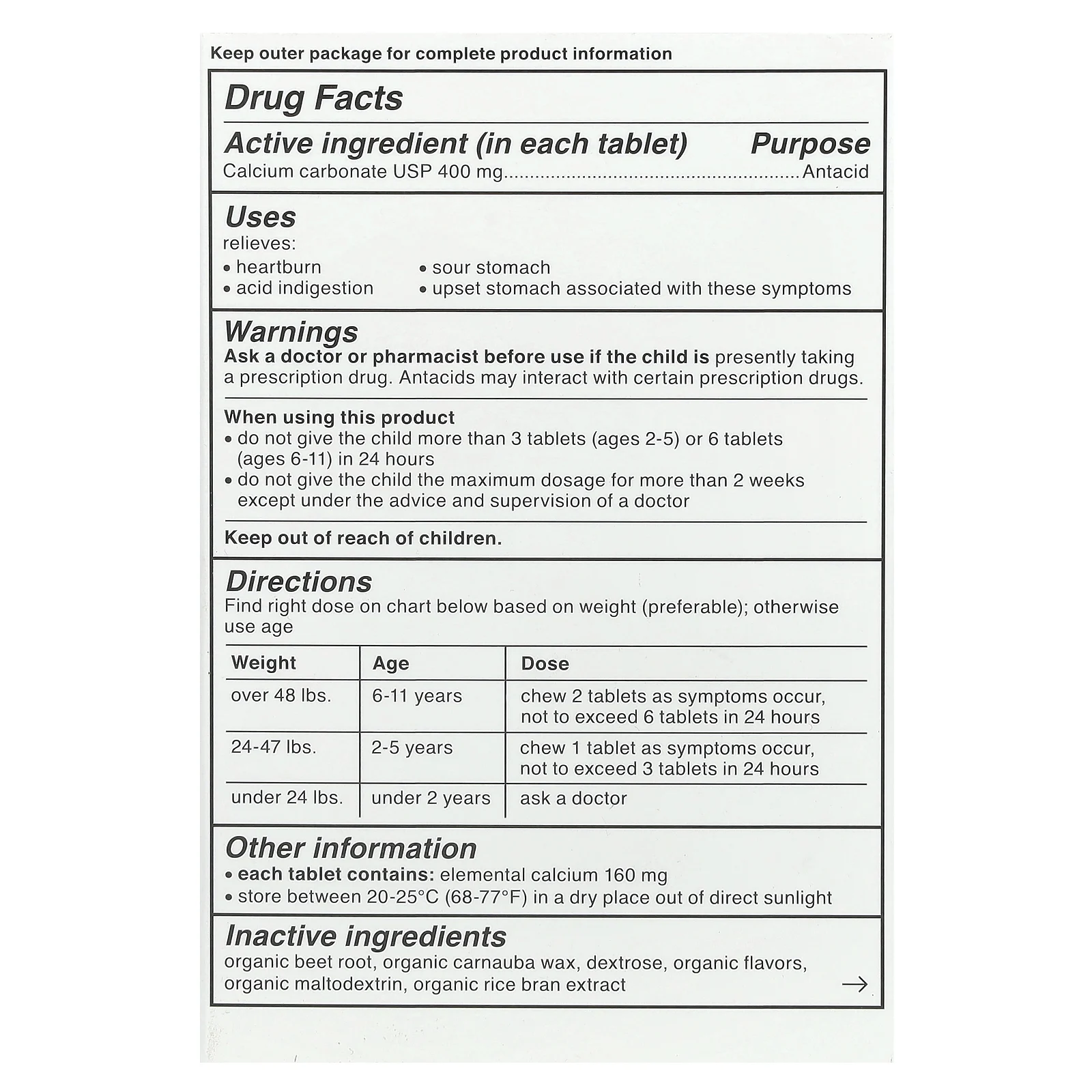 Genexa, Kid's Tummy Relief, для детей от 2 лет, органические ягоды и ваниль, 30 жевательных таблеток