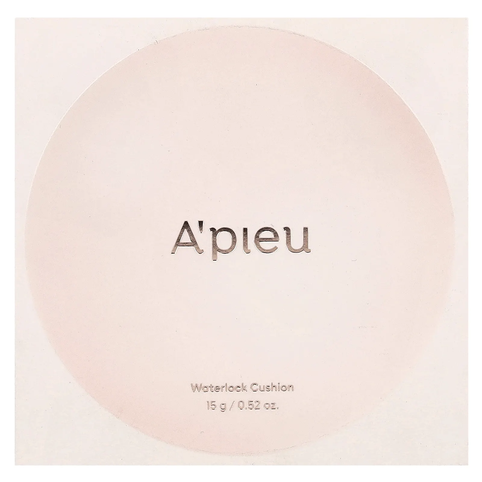 A'Pieu, Waterlock Cushion, кушон, 23 N, 15 г (0,52 унции)