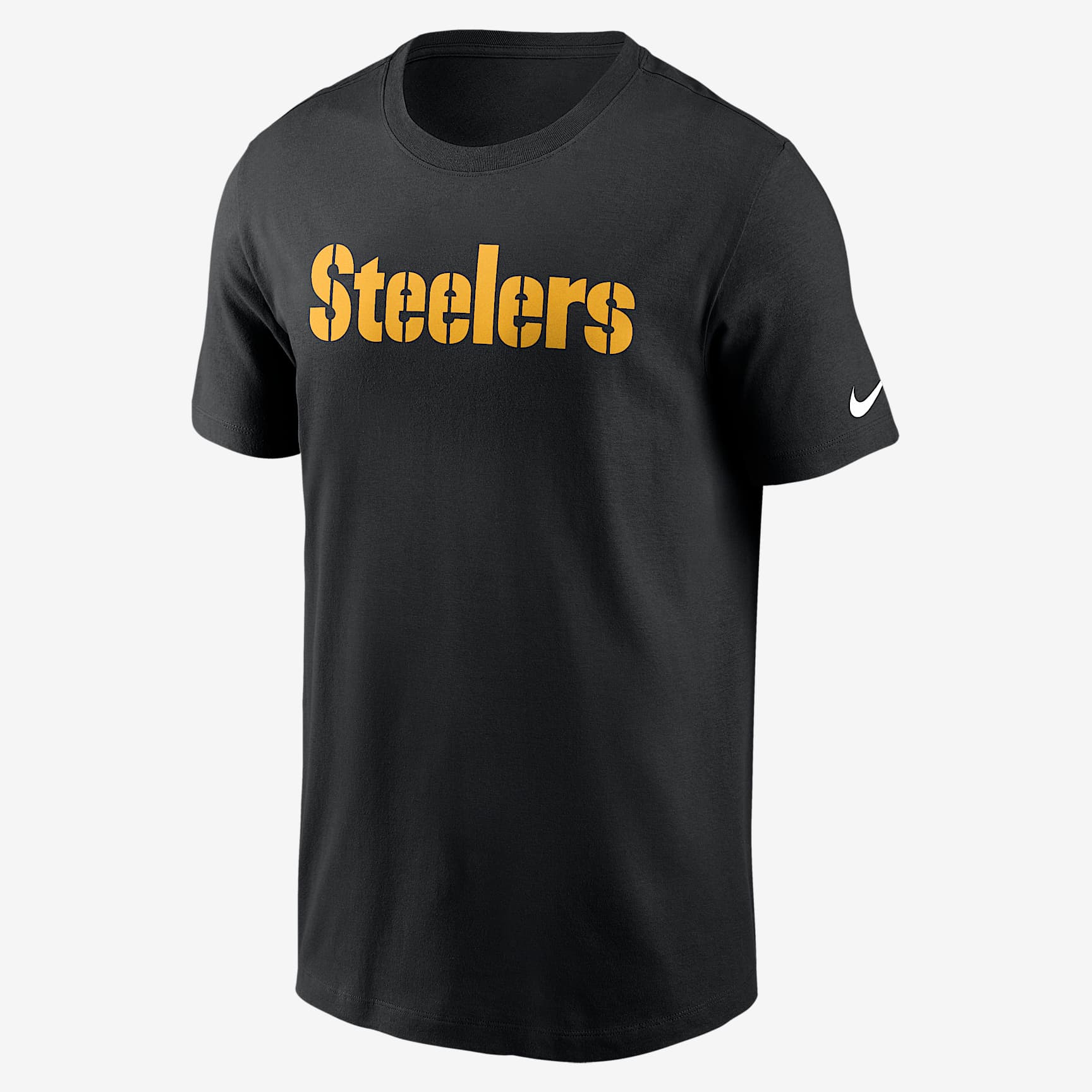 Pittsburgh Steelers Primetime Wordmark Essential Men's Nike NFL T-Shirt