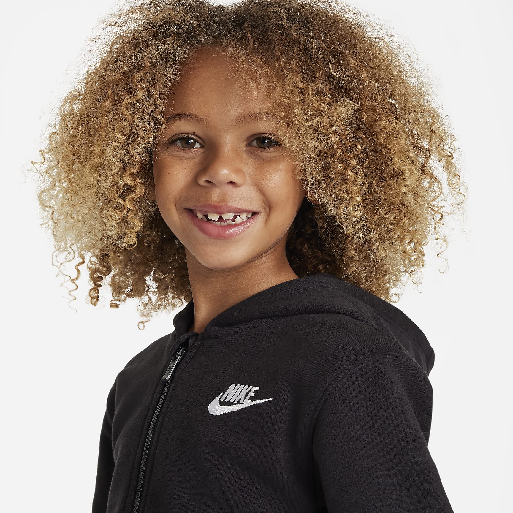 Nike Full-Zip Club Set Little Kids 2-Piece Hoodie Set