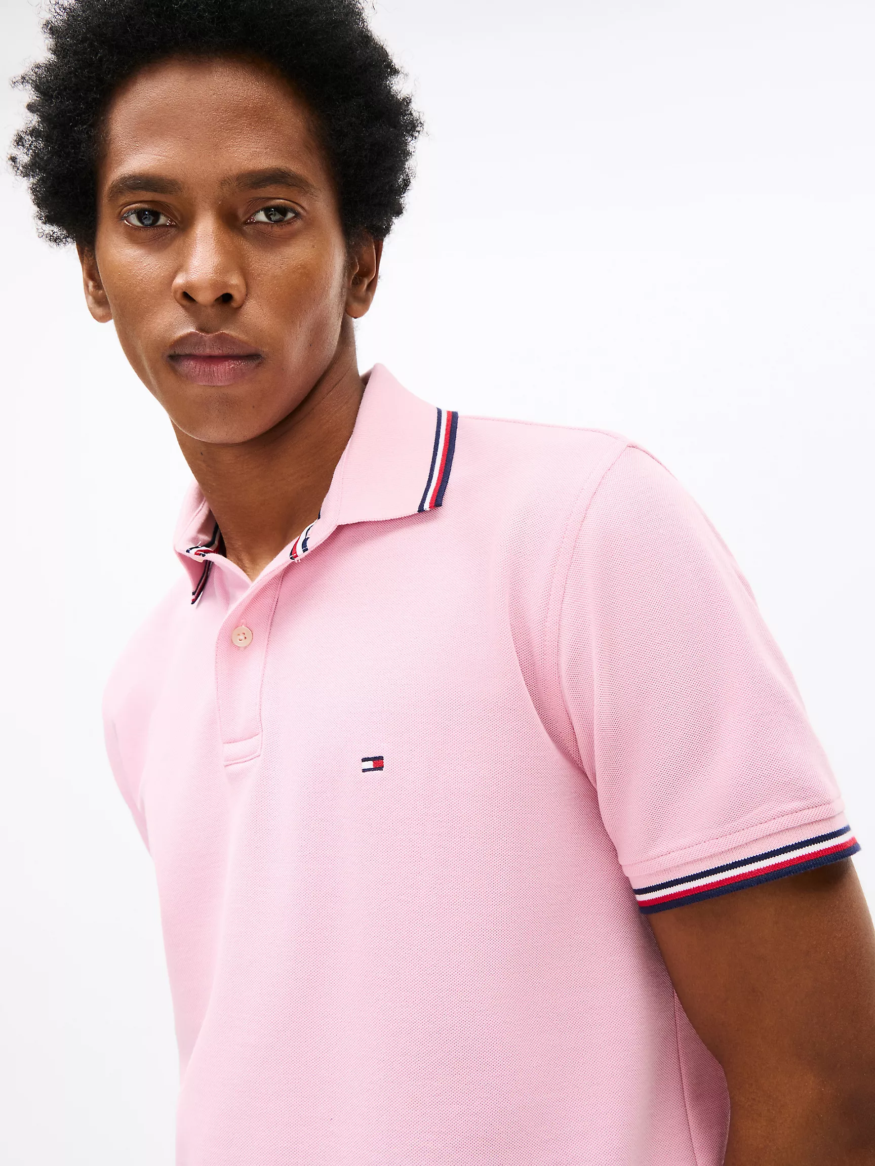 Мужское поло Tommy Hilfiger, Влагоотводящее поло Tommy стандартного кроя