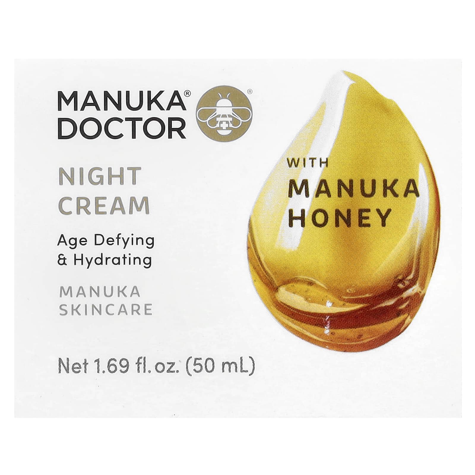 Manuka Doctor, Ночной крем с медом манука, 50 мл (1,69 жидк. Унции)