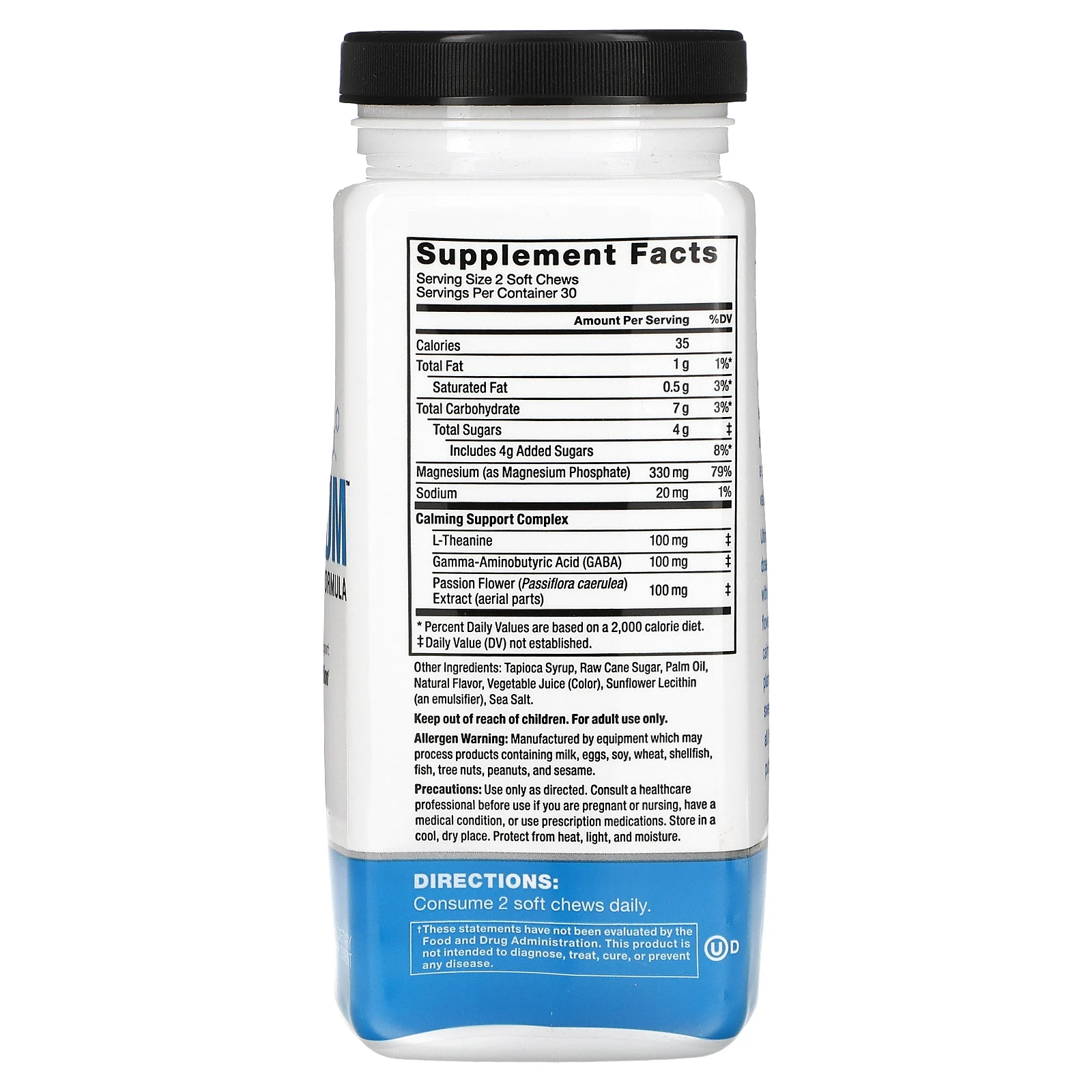 Force Factor, Ultimate магний, апельсиновый крем, 330 мг, 60 жевательных таблеток (165 мг в 1 жевательной таблетке)