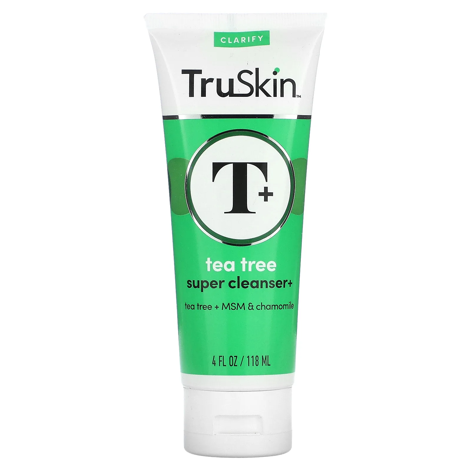 TruSkin, Суперочищающее средство Tea Tree с МСМ и ромашкой, 118 мл (4 жидк. Унции)