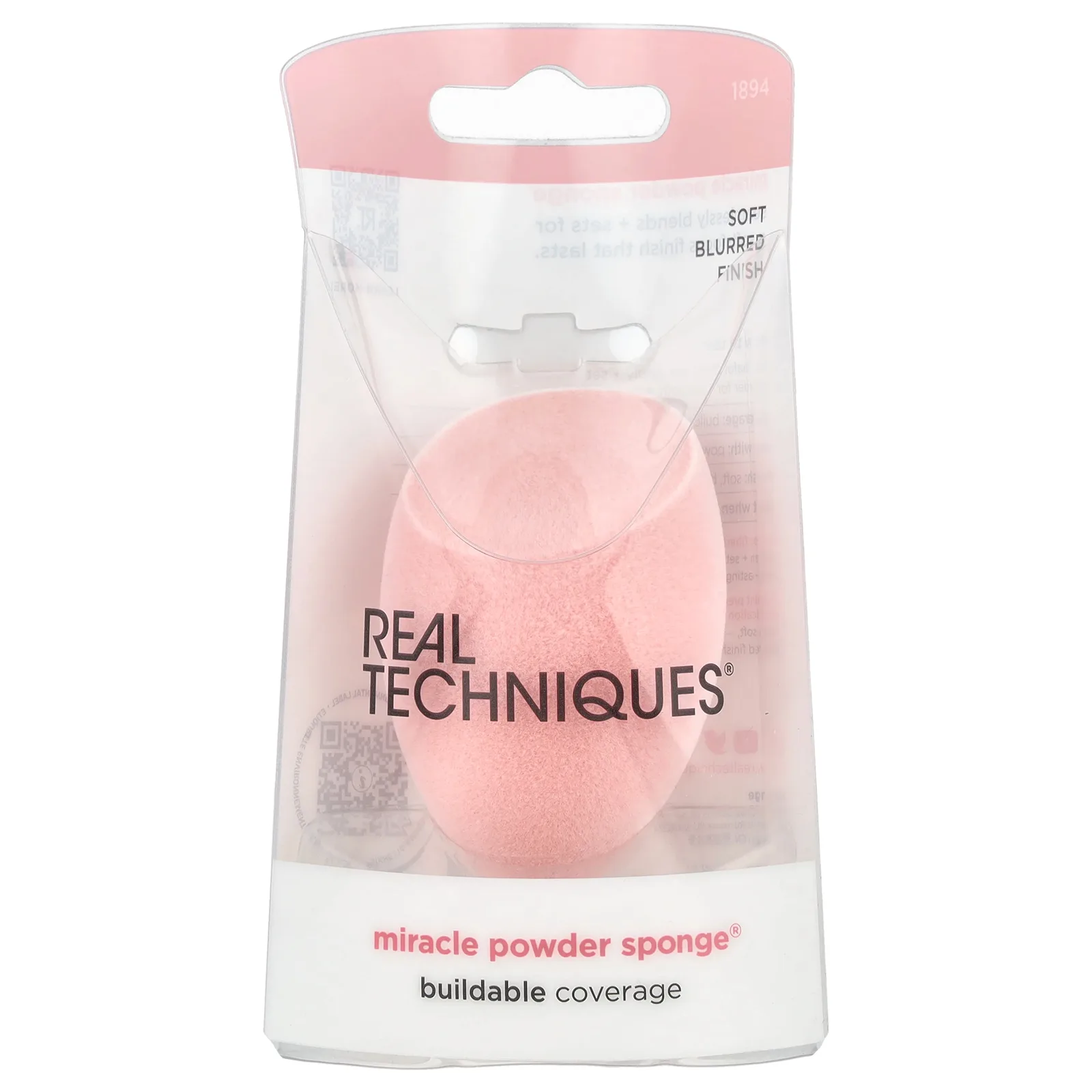 Real Techniques, Miracle Powder Sponge, 1 спонж