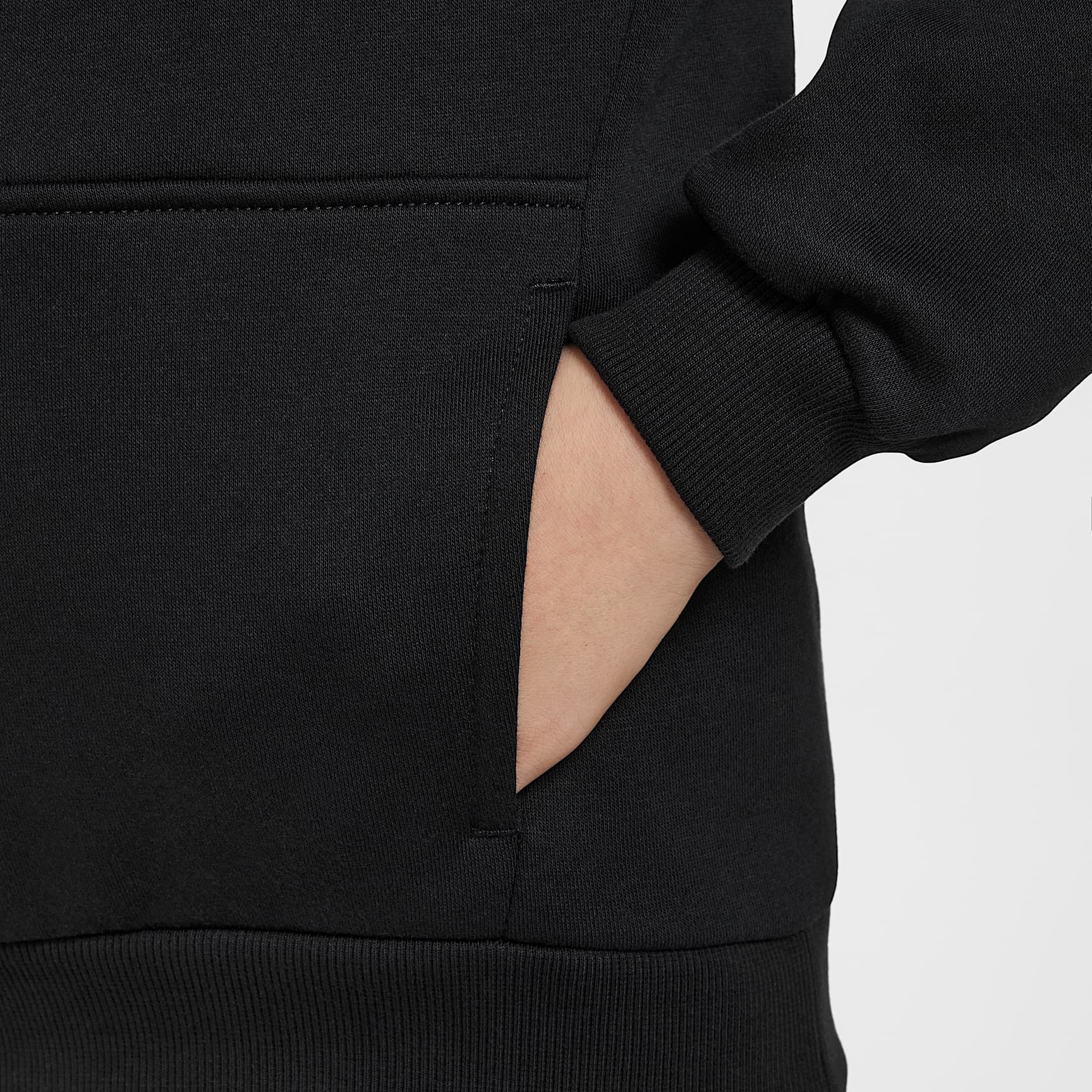 Kylian Mbappé Club Fleece Big Kids' Soccer Hoodie