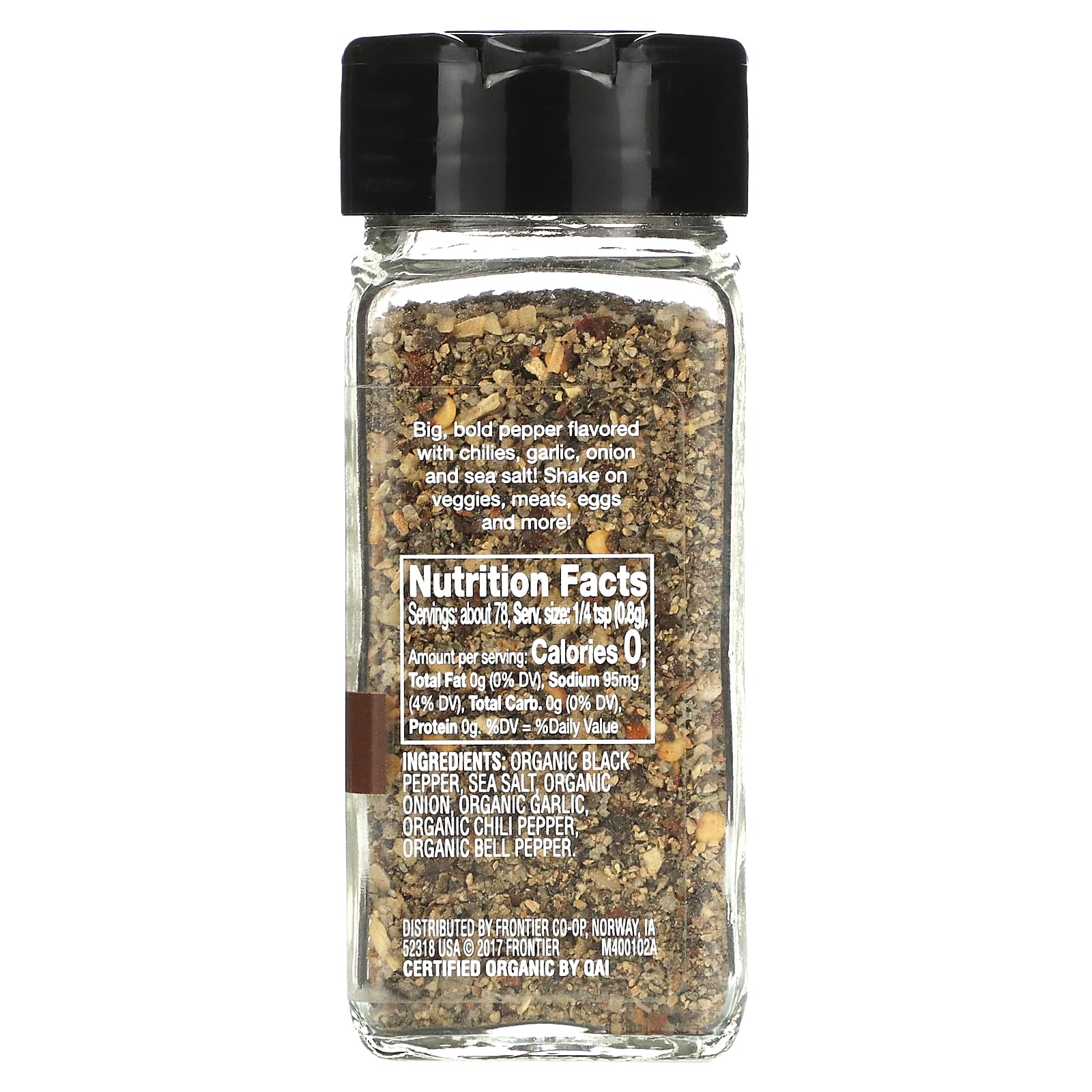 Simply Organic, смеси органических специй на каждый день, перец и другие приправы, 62 г (2,2 унции)