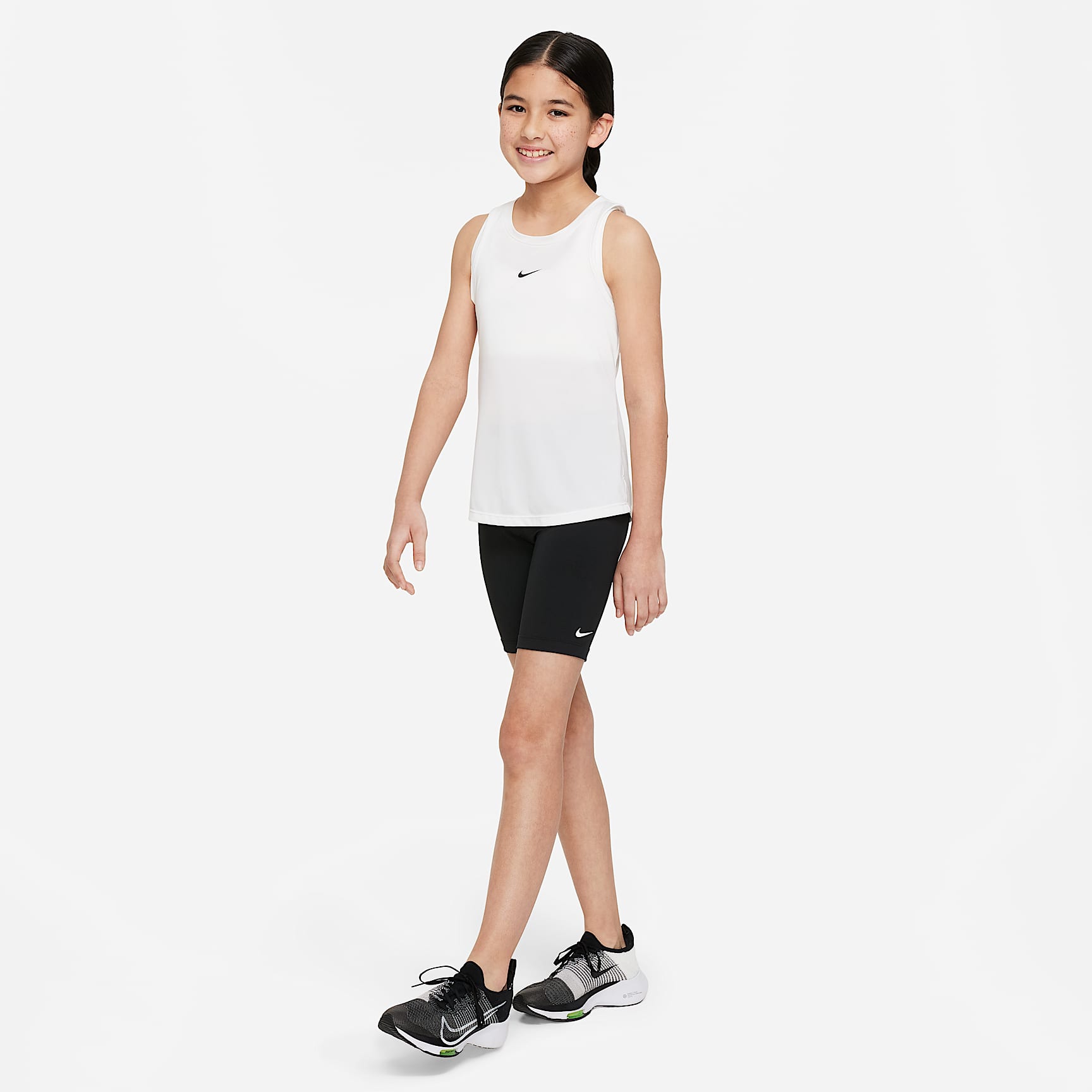 Nike One Big Kids' (Girls') Biker Shorts