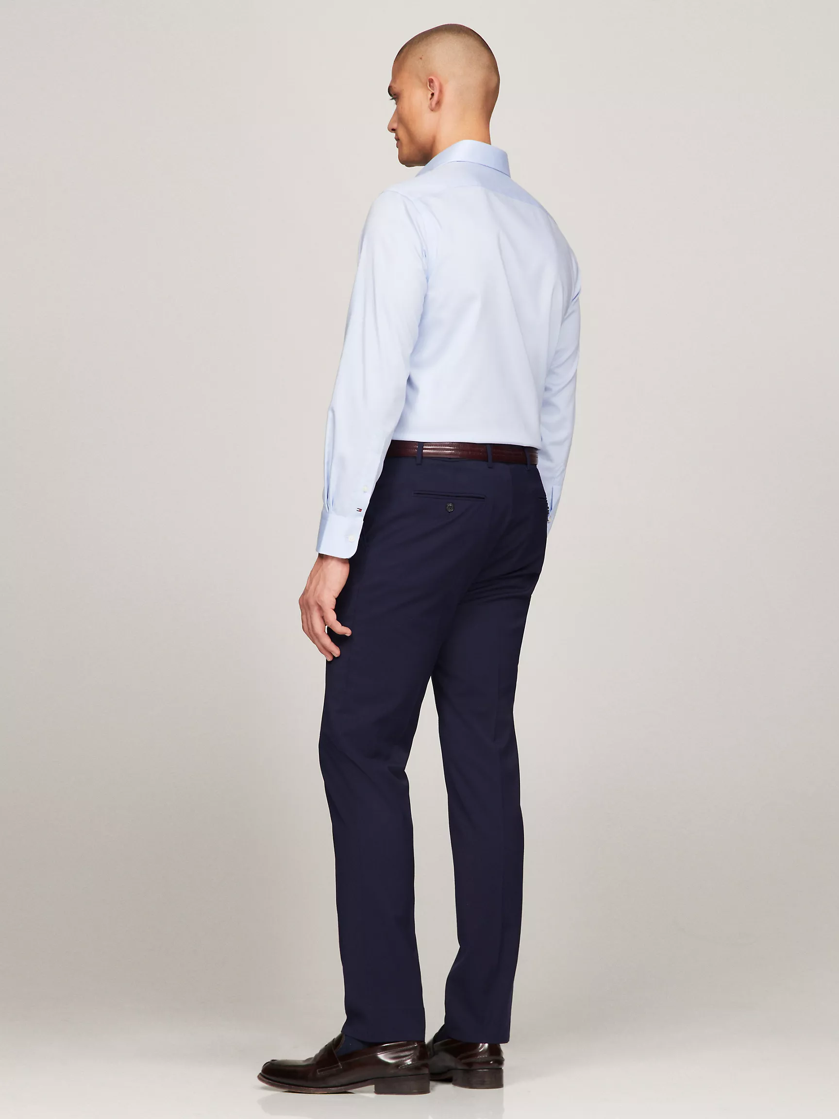 Мужская рубашка Tommy Hilfiger, Приталенная рубашка THFlex