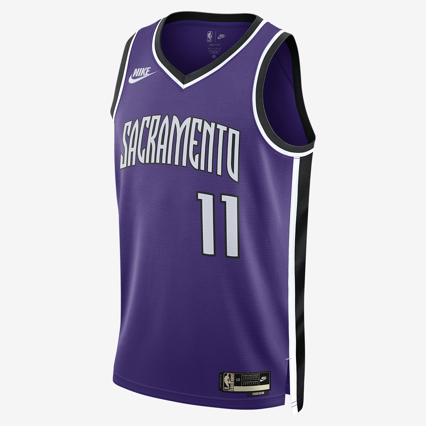 Domantas Sabonis Sacramento Kings 2024/25 Hardwood Classics Men's Nike Dri-FIT NBA Swingman Jersey
