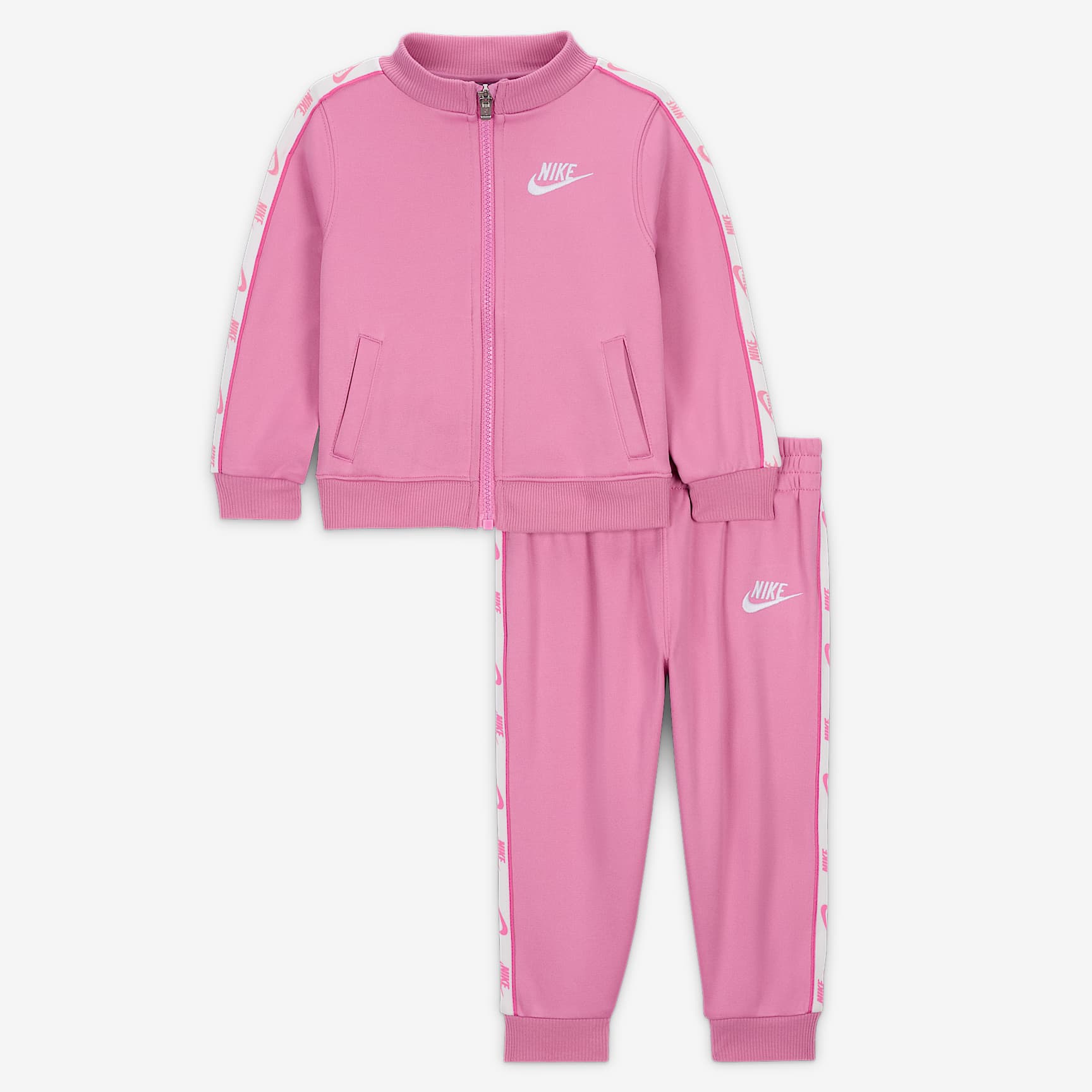 Nike Dri-FIT Baby (12-24M) Logo Taping 2-Piece Full-Zip Set