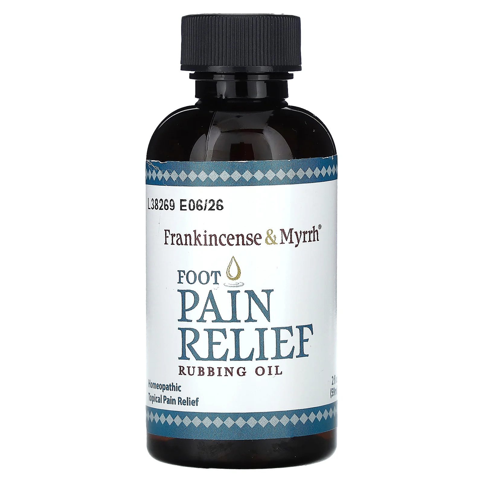Frankincense & Myrrh, втирающее масло для облегчения боли в ногах, 59 мл (2 жидк. унции)