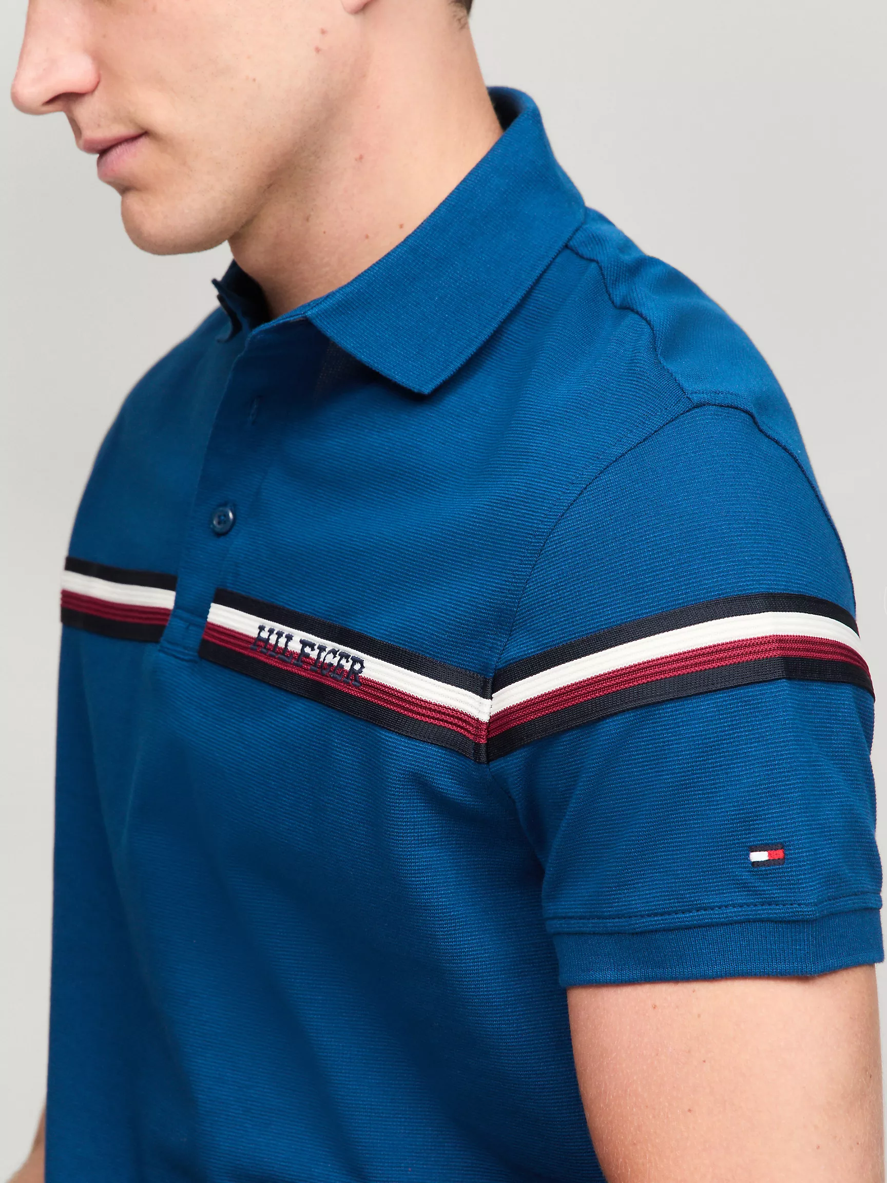 Мужское поло Tommy Hilfiger, Стандартное поло Monotype в полоску