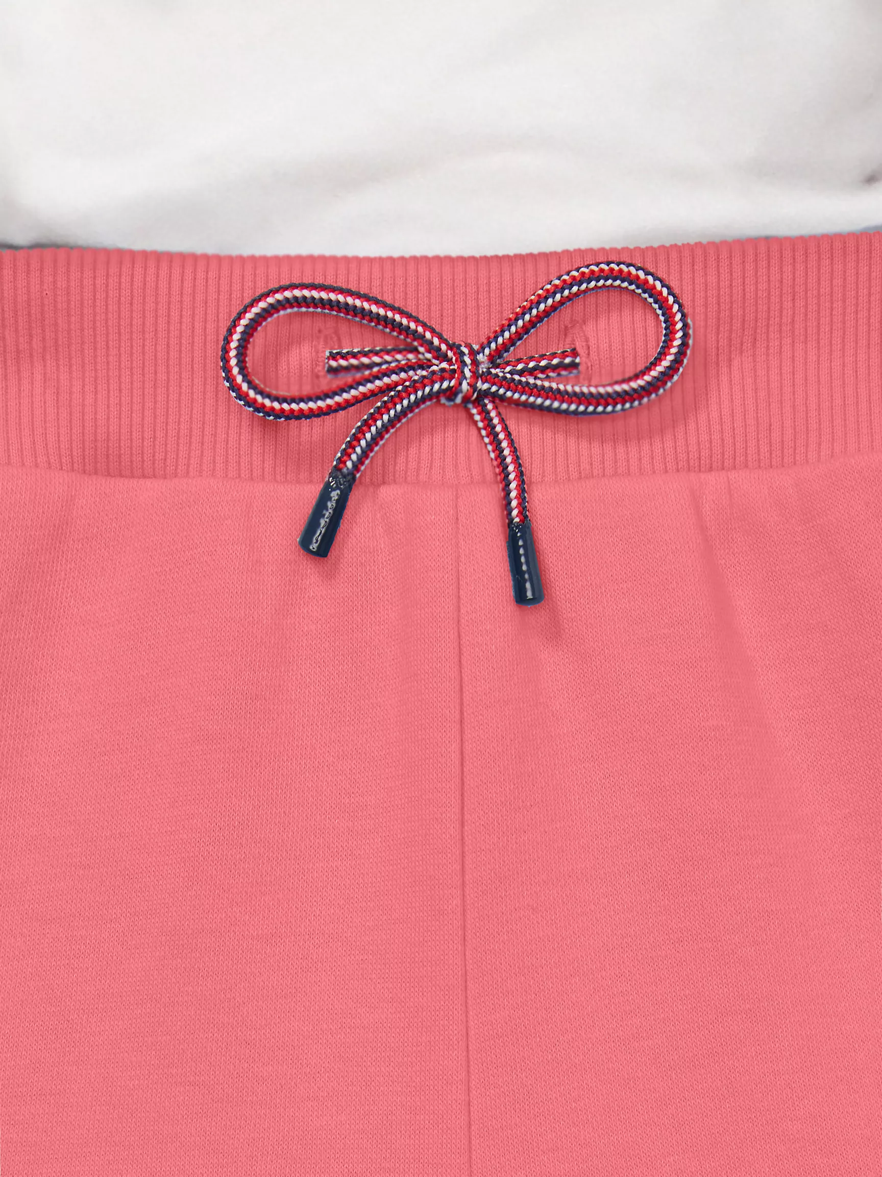 Короткие шорты для девочек Tommy Hilfiger, Детские вязаные спортивные шорты с логотипом