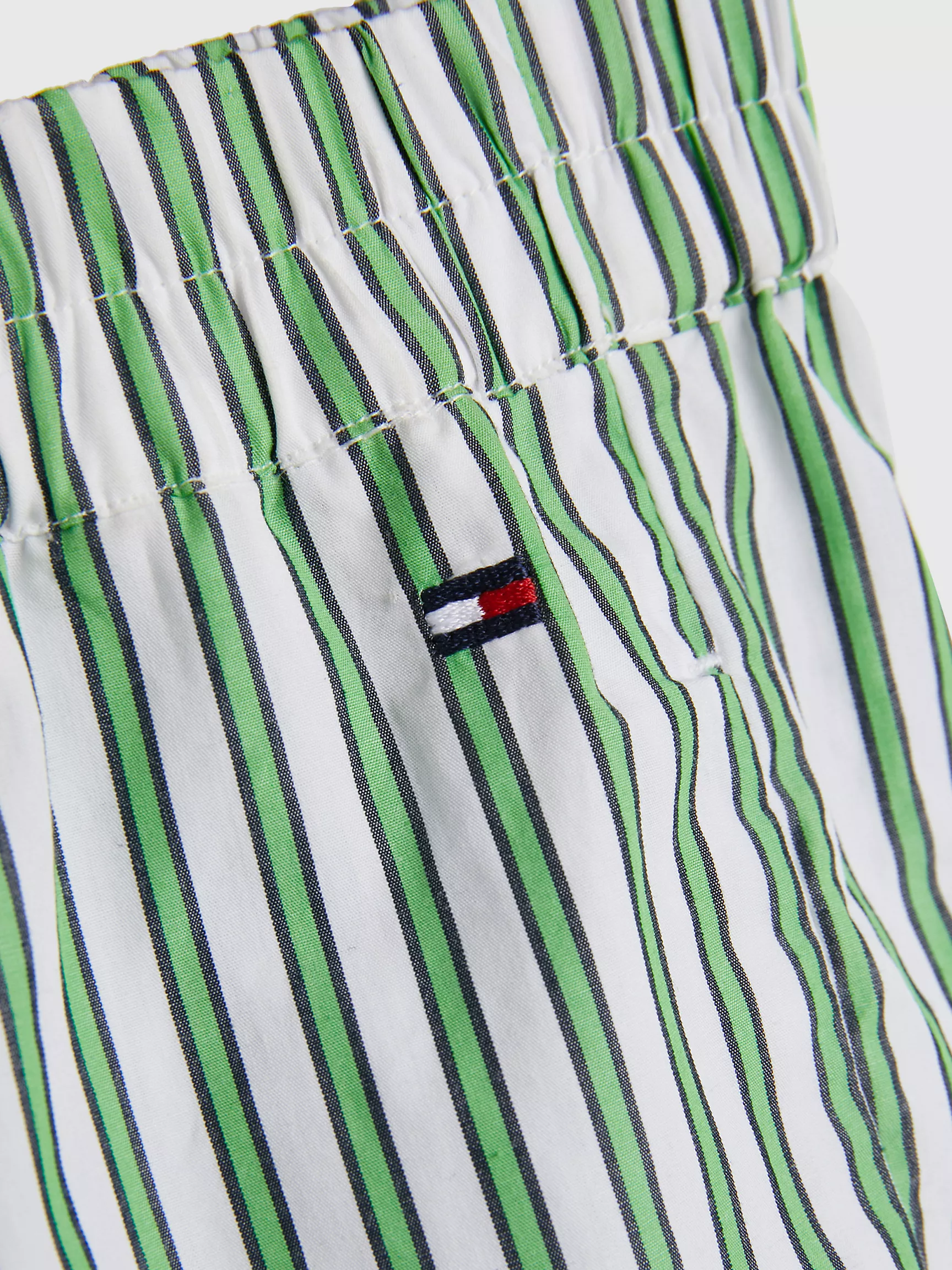 Короткие шорты для девочек Tommy Hilfiger, Детские полосатые шорты с рюшами