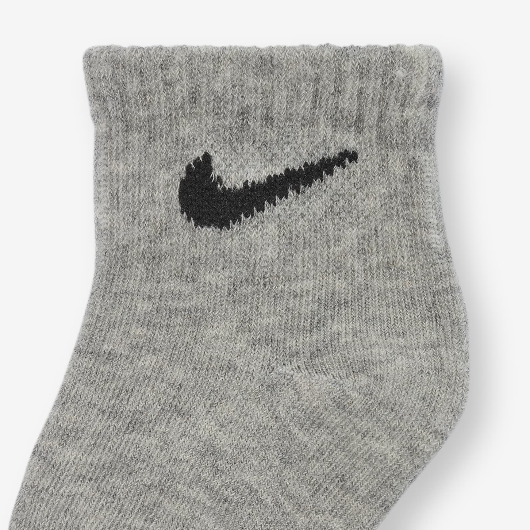 Nike Swoosh Baby/Toddler Ankle Socks (6 Pairs)