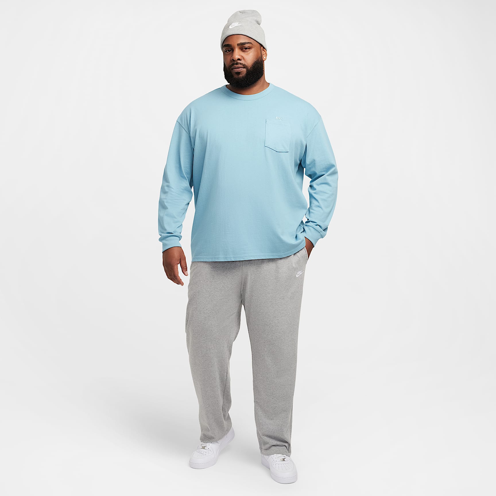 Nike Sportswear Premium Essentials Men's Long-Sleeve Pocket T-Shirt