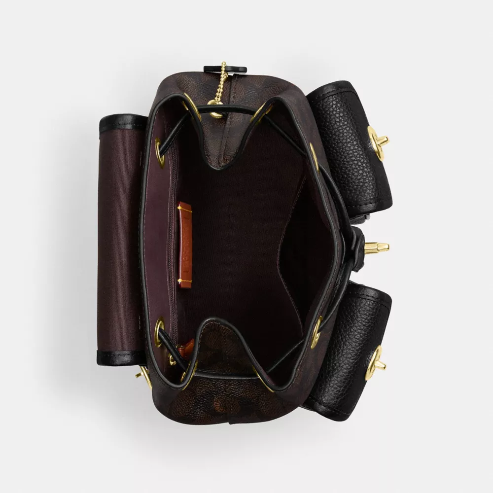 Рюкзак COACH Hadley Backpack In Signature Canvas