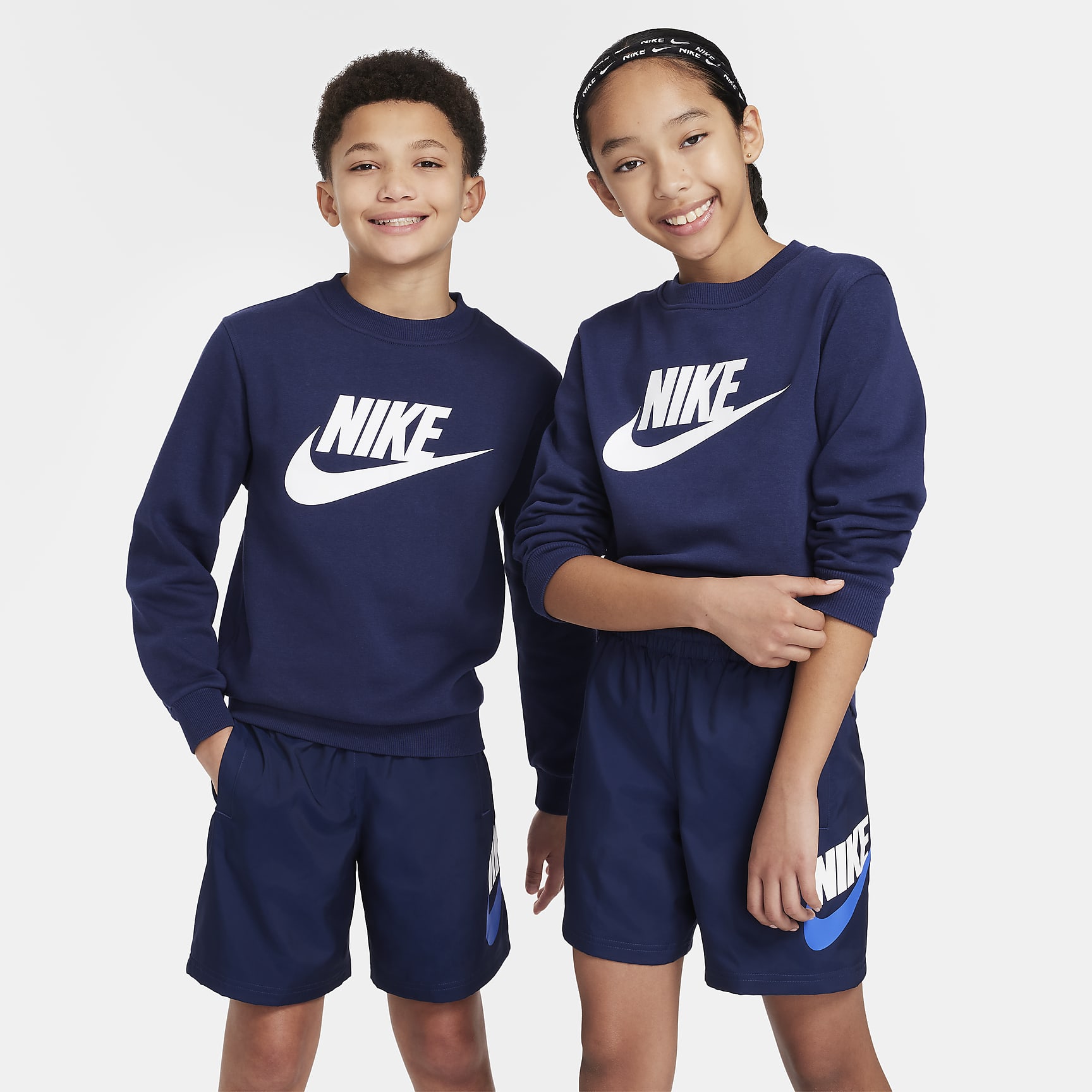 Nike Sportswear Club Fleece Big Kids' Sweatshirt