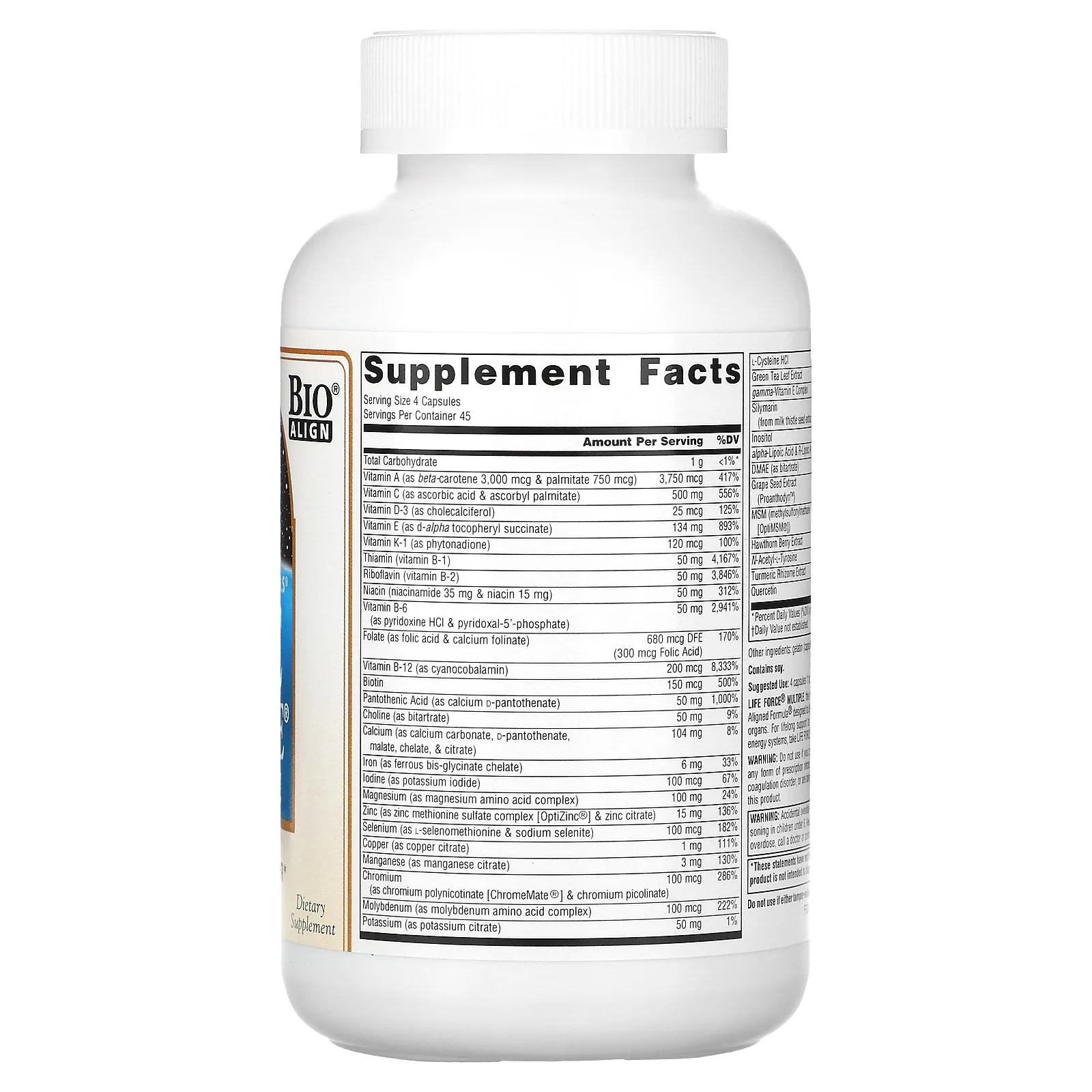 Source Naturals, Life Force Multiple, 180 капсул