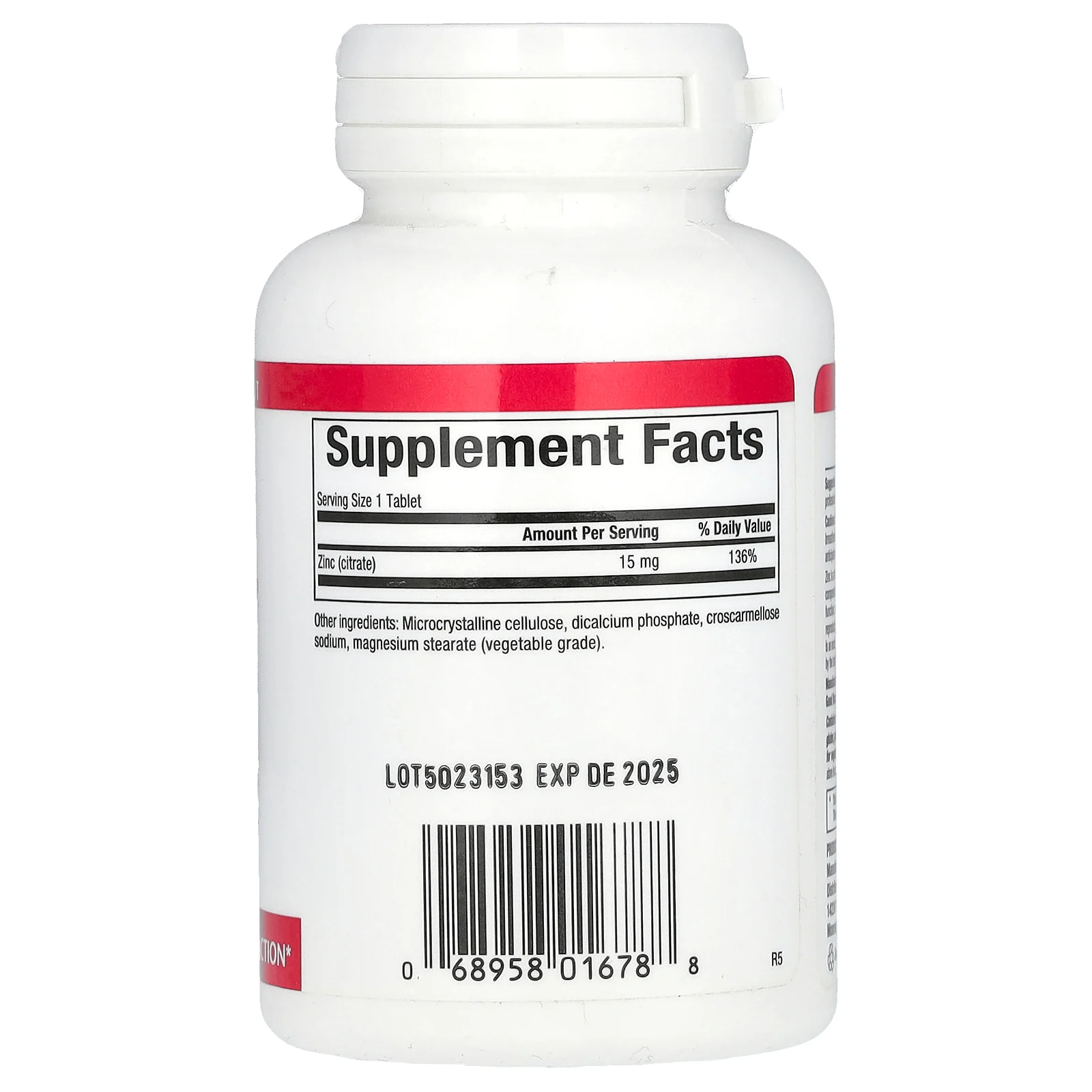 Natural Factors, цитрат цинка, 15 мг, 90 таблеток