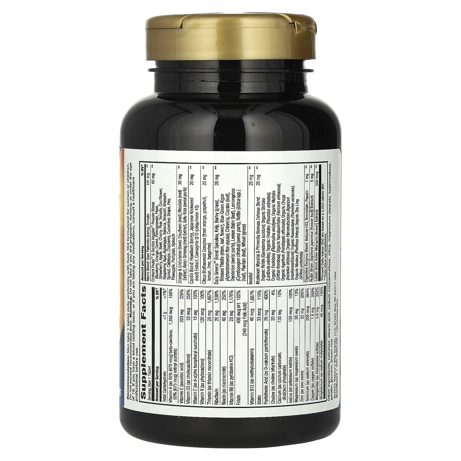 Nature's Way, Alive! ультрамультивитамины для мужчин, 150 таблеток