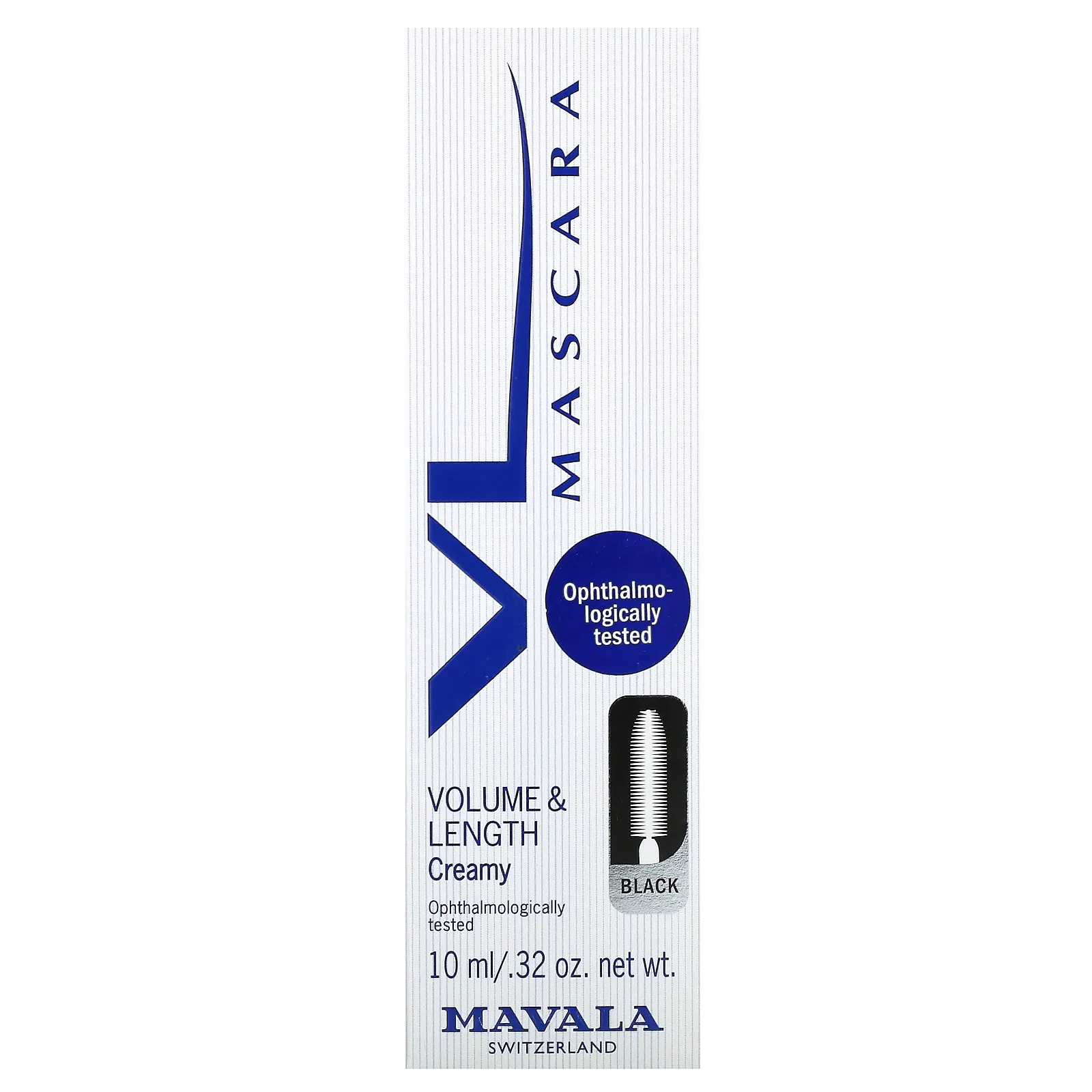 Mavala, Mascara, Volume & Length Creamy, Black, 32 oz (10 ml)
