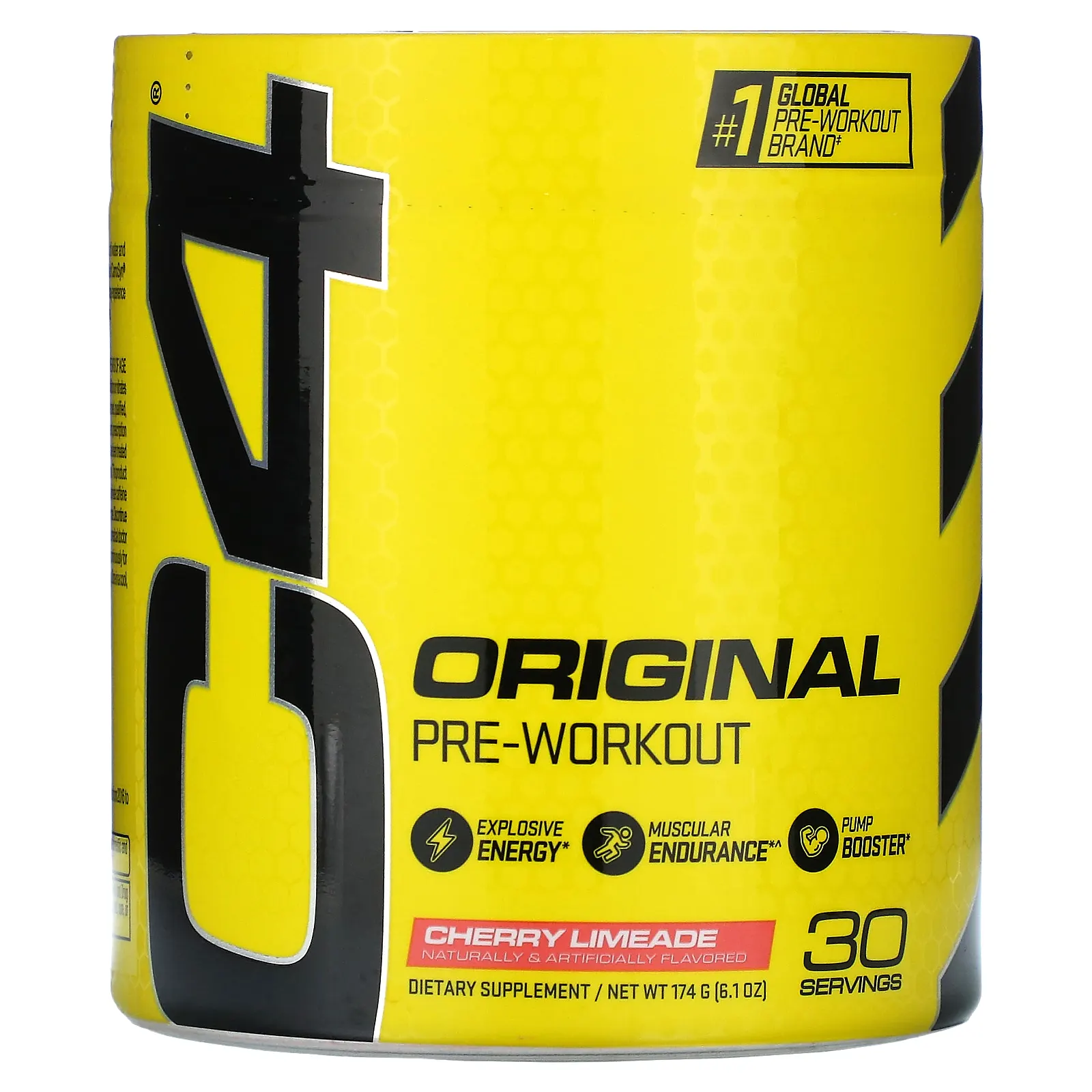 Cellucor, C4 Original Explosive, предтренировочный комплекс, вишневый лимонад, 195 г (6,88 унции)
