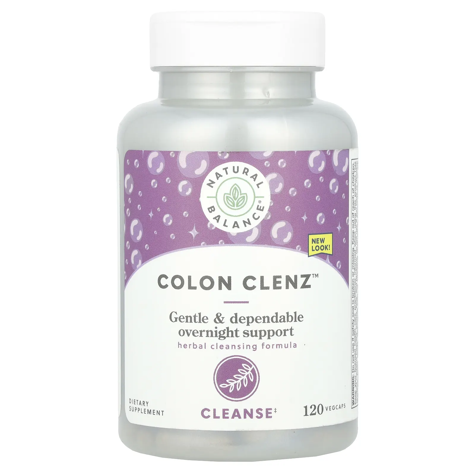 Natural Balance, Colon Clenz, 120 вегетарианских капсул