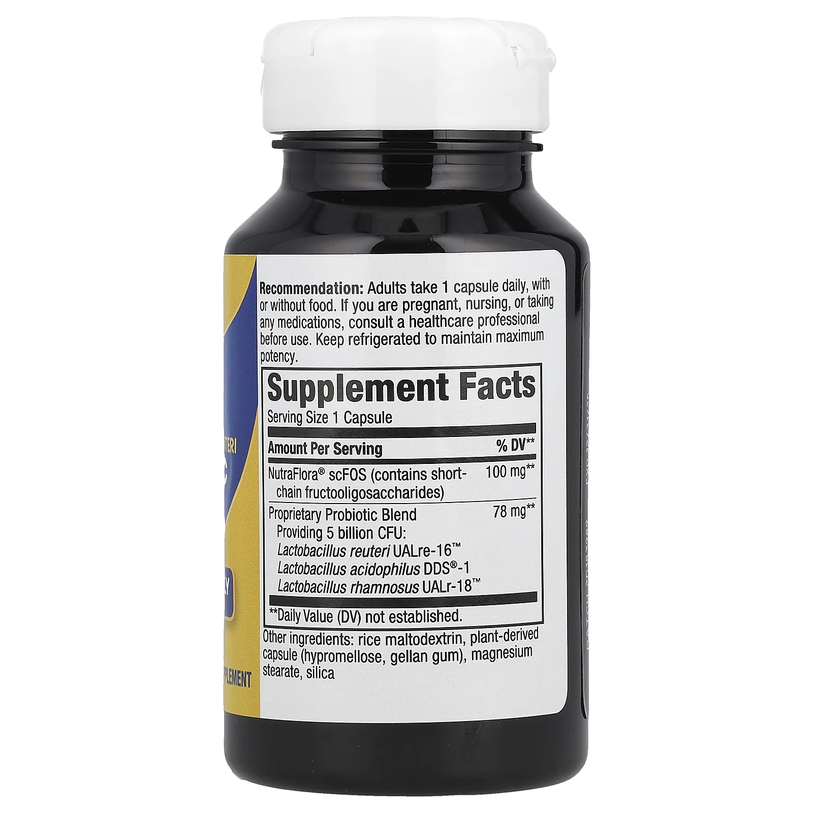 Nature's Way, Primadophilus Reuteri, улучшенный пробиотик, 5 миллиардов КОЕ, 90 вегетарианских капсул