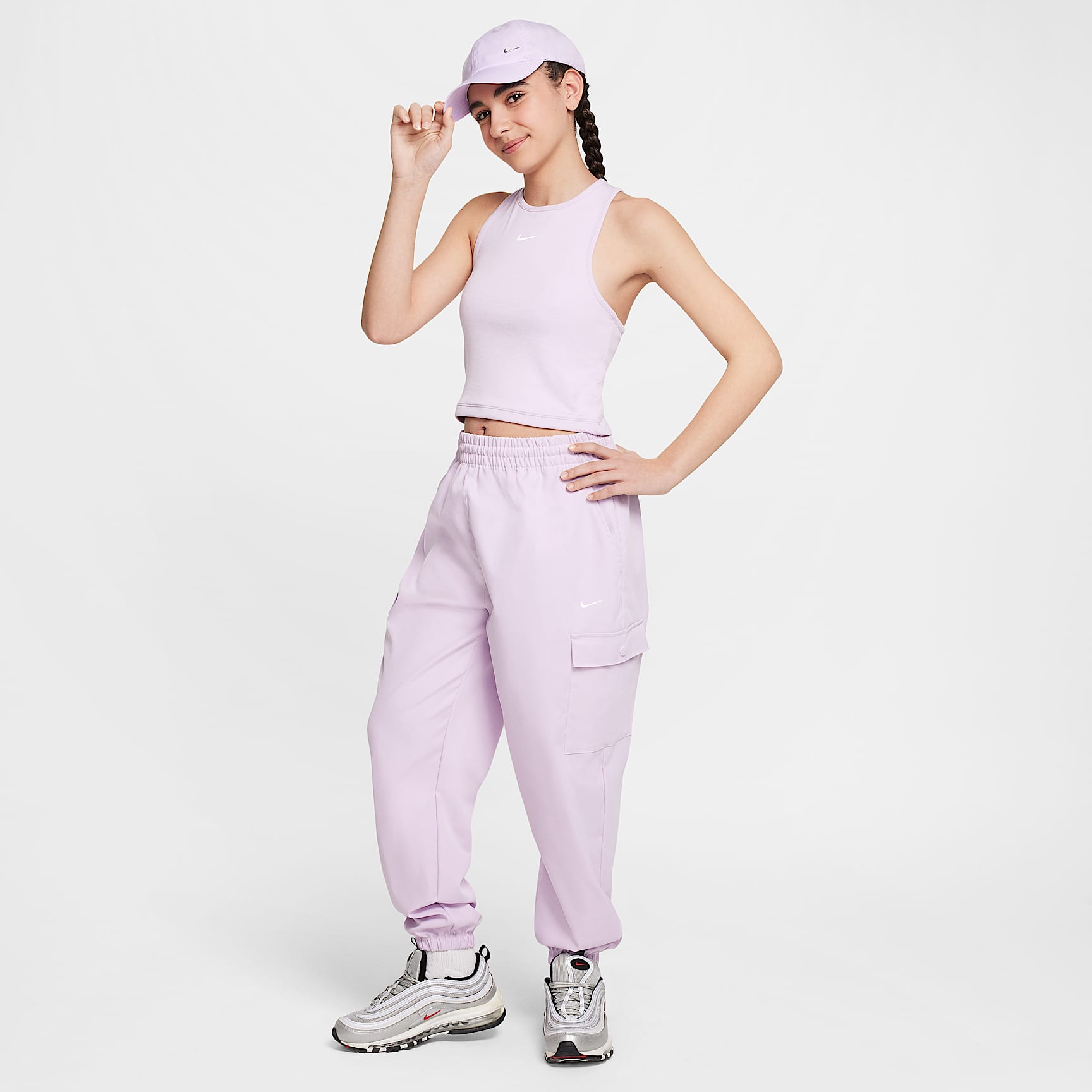 Nike Sportswear Girls' Ribbed Tank Top