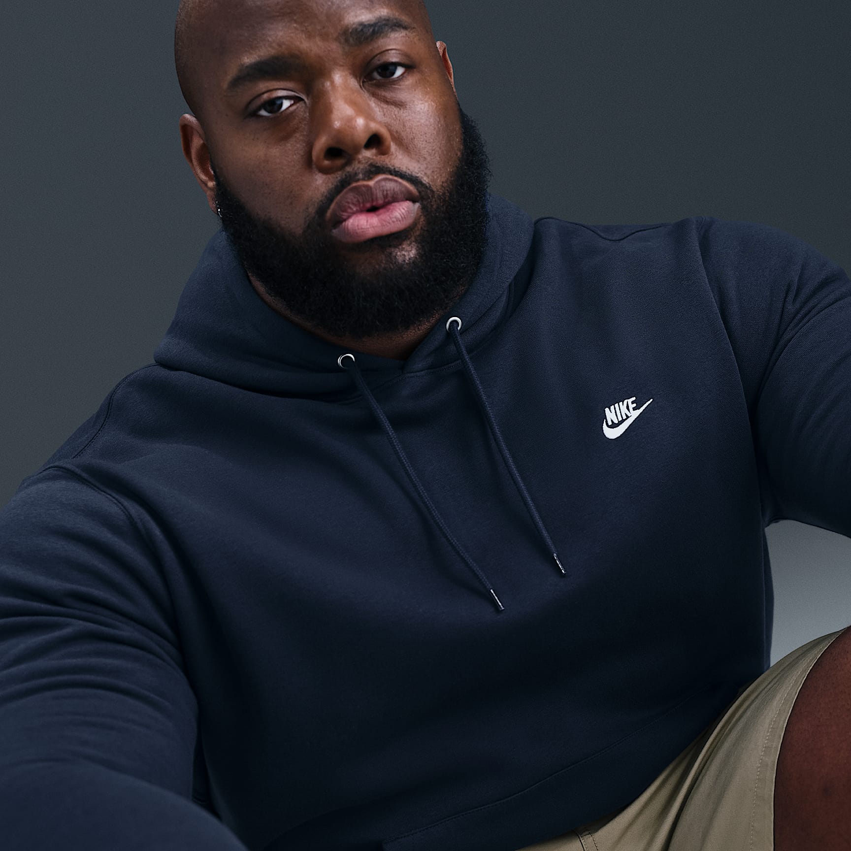 Nike Club Men's Pullover Fleece Hoodie